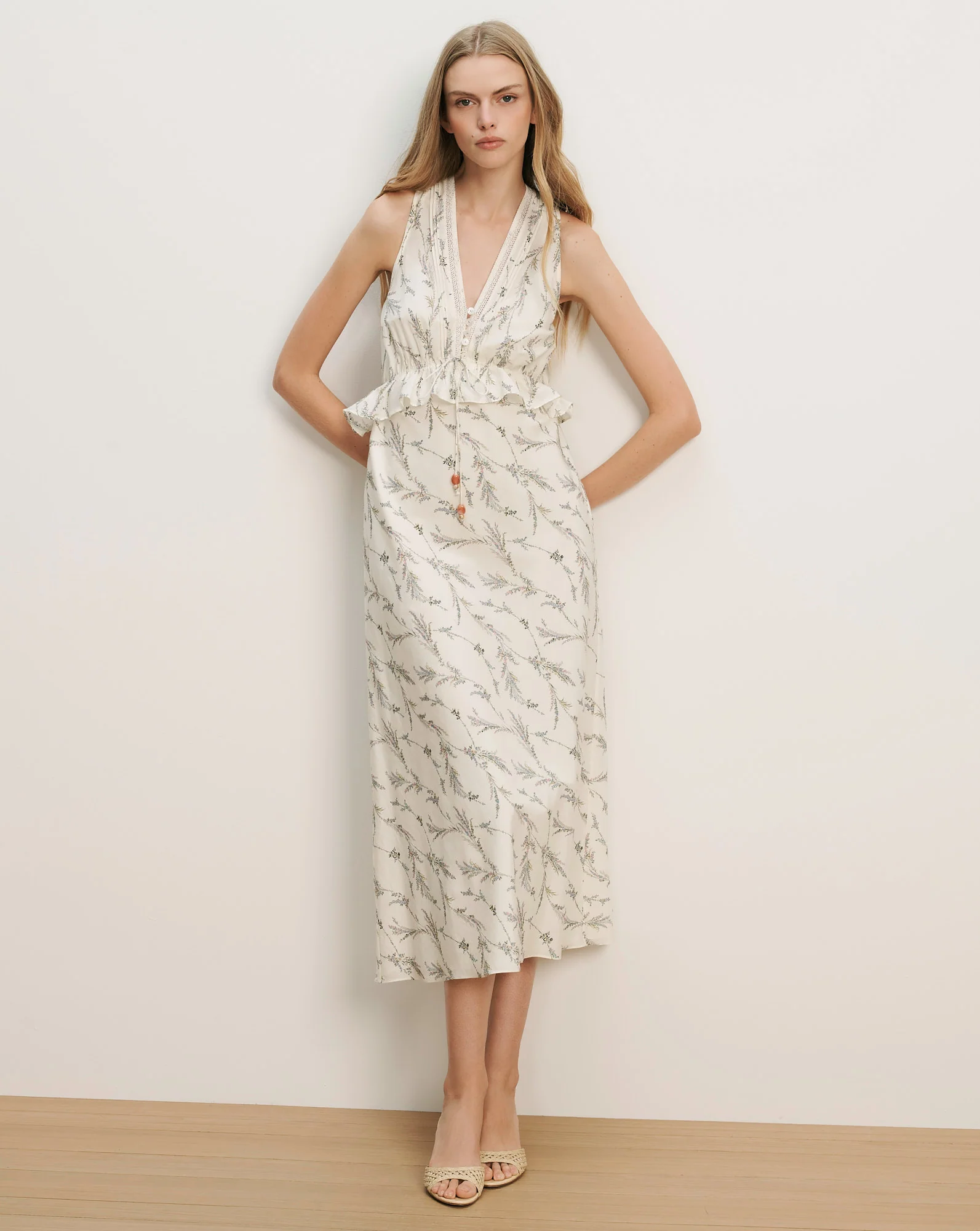 Dominick Floral Midi Dress
