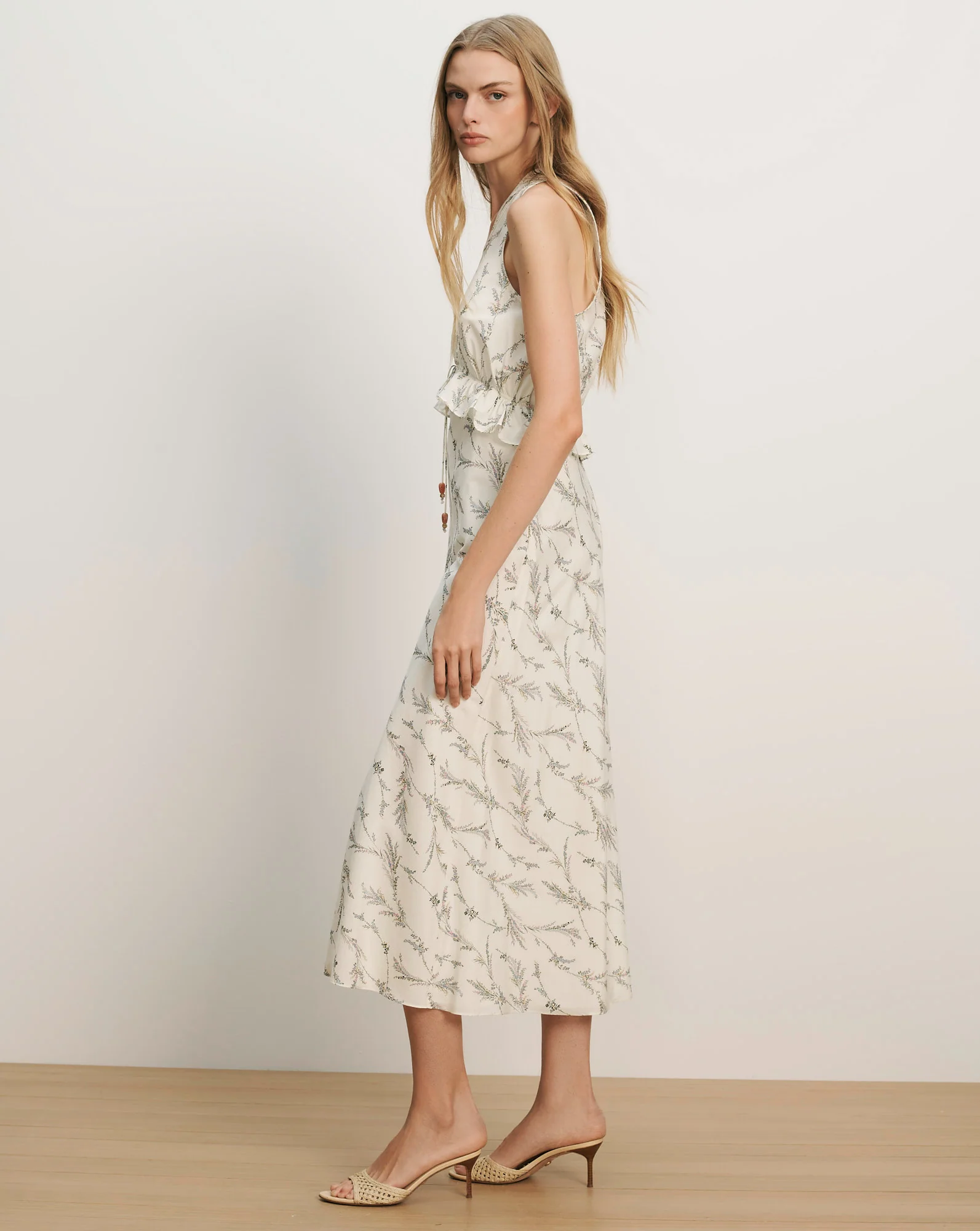Dominick Floral Midi Dress - Image 2