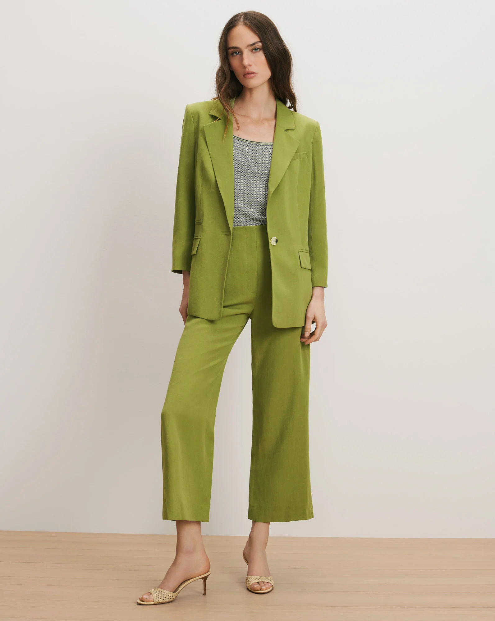Dova Wide-Leg Linen Pant - Image 5