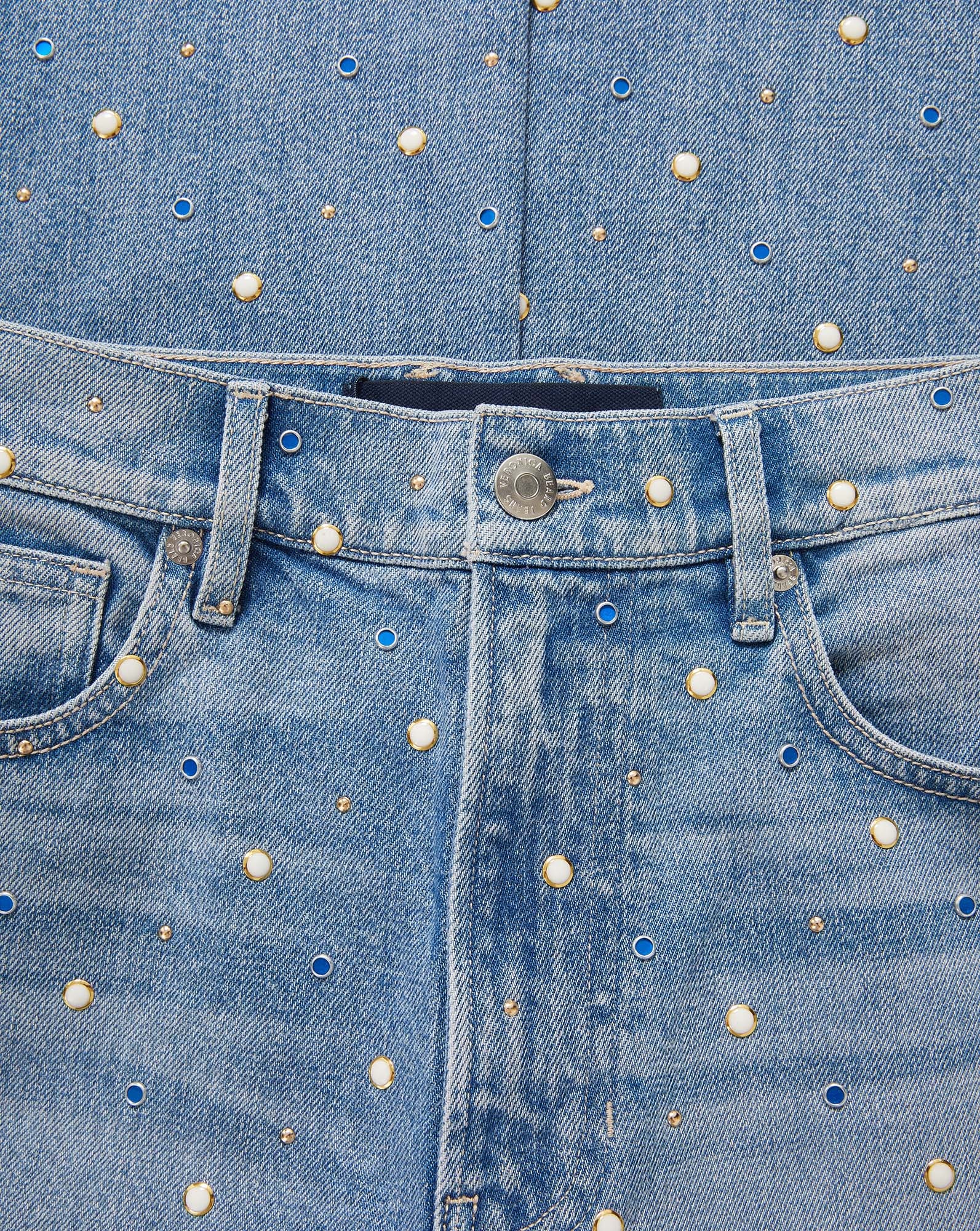 Dylan Embellished Straight-Leg Jean - Image 4