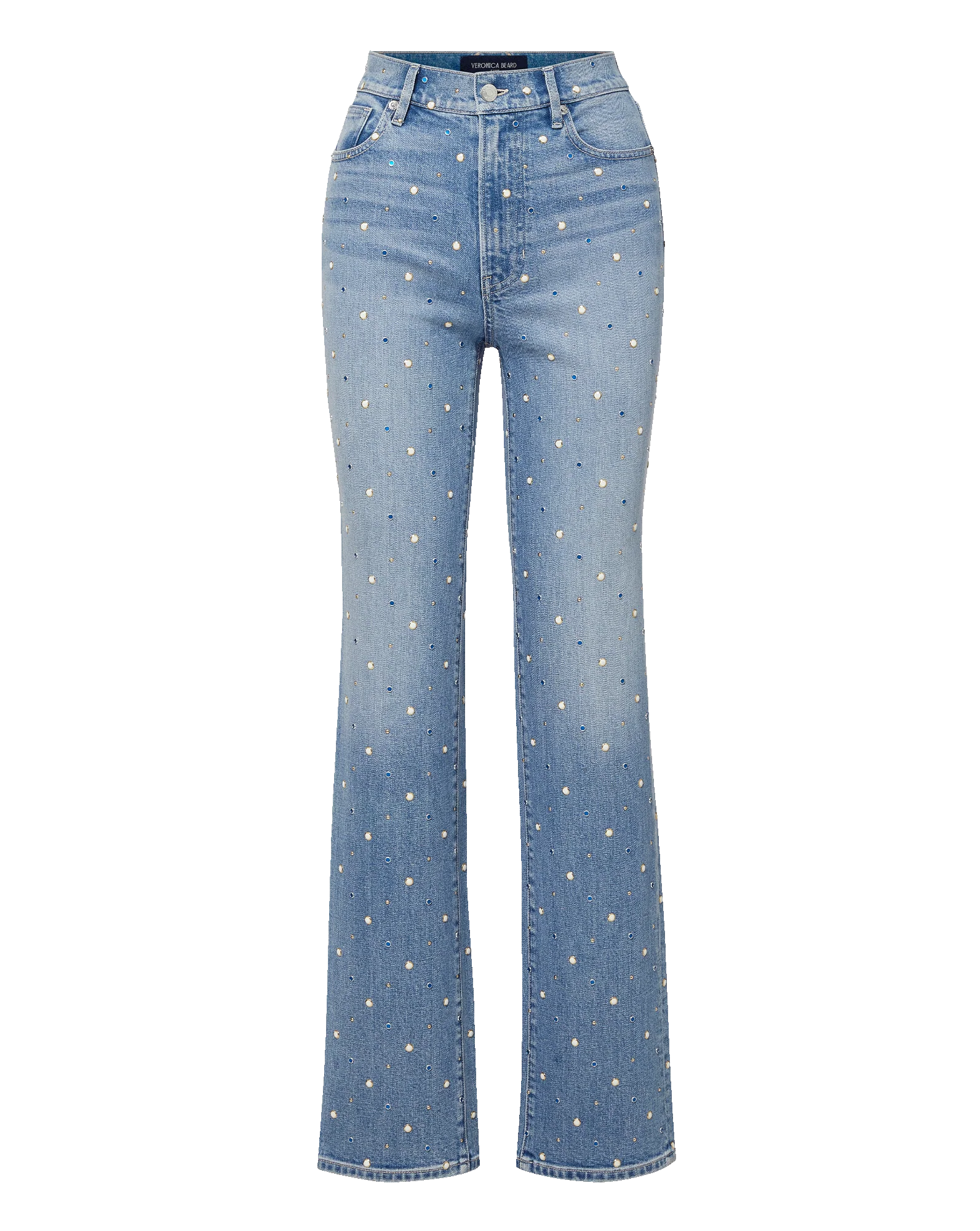 Dylan Embellished Straight-Leg Jean - Image 9