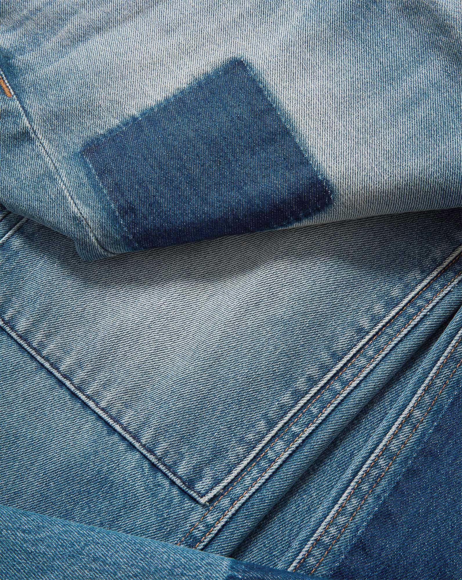 Dylan Patchwork Straight-Leg Jean - Image 4