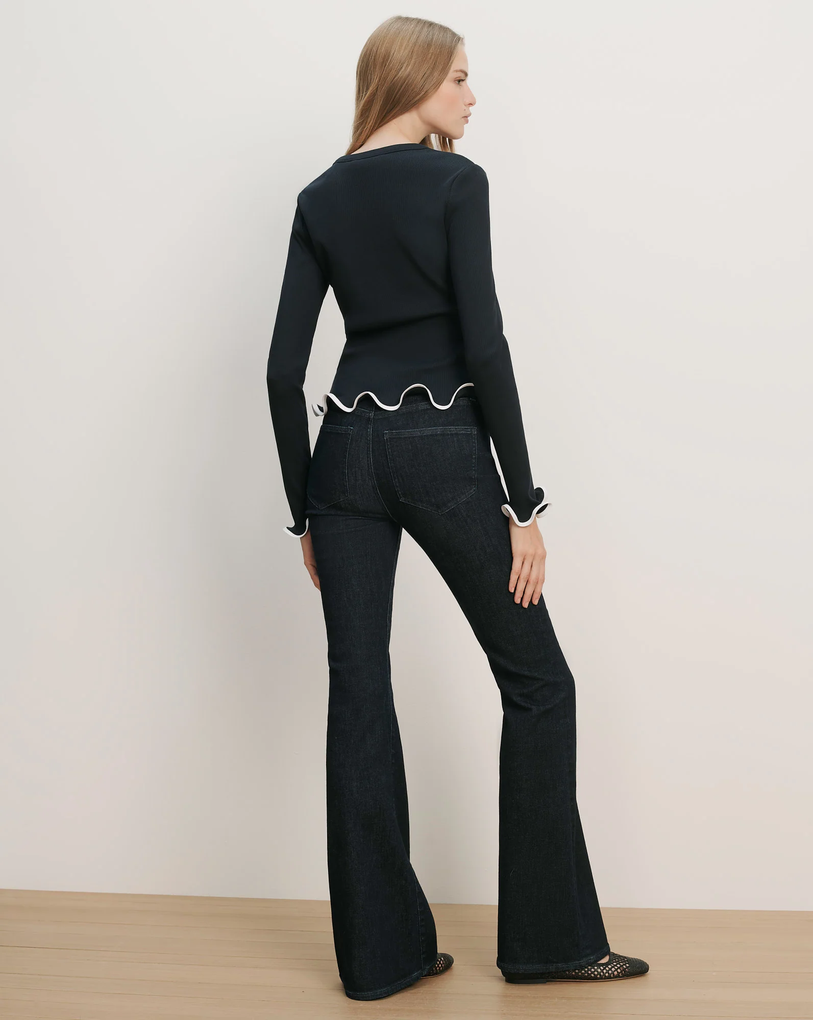 Elianne Ruffle-Trim T-Shirt - Image 4