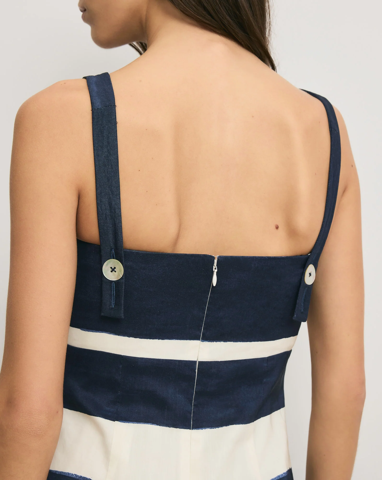 Ella Striped Midi Dress - Image 4