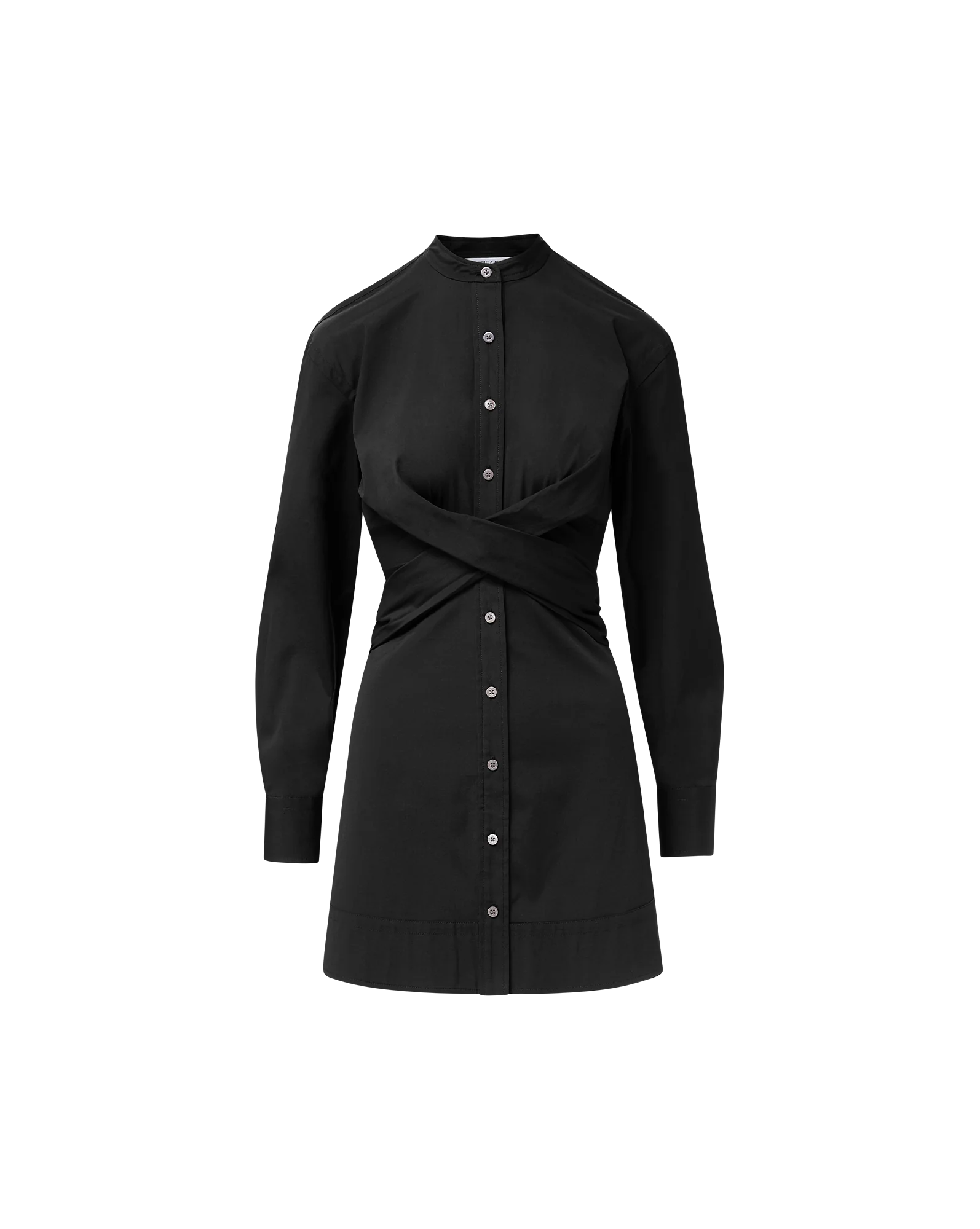 Ellers Mini Wrap Shirtdress - Image 6
