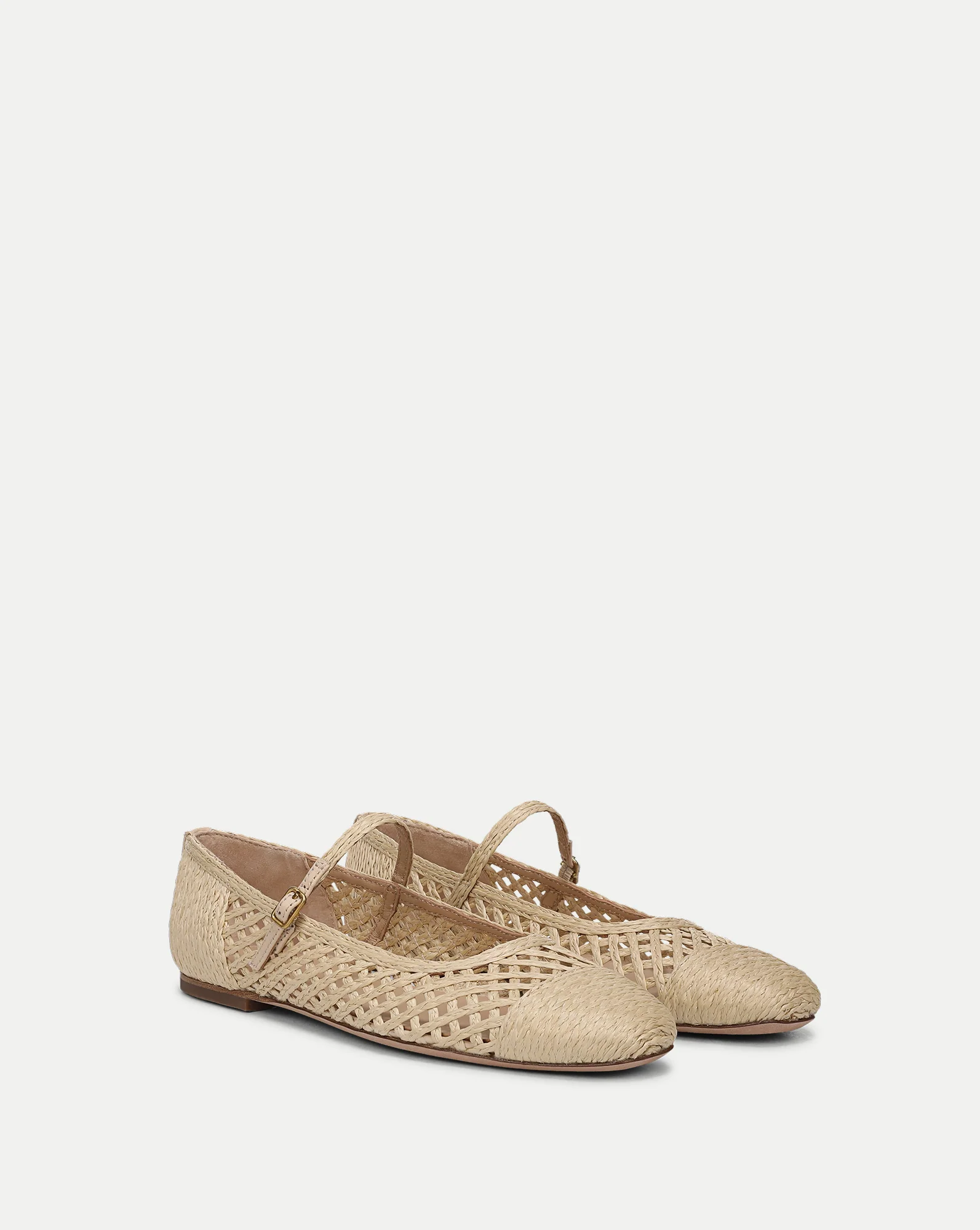 Ellie Raffia Flat - Image 3