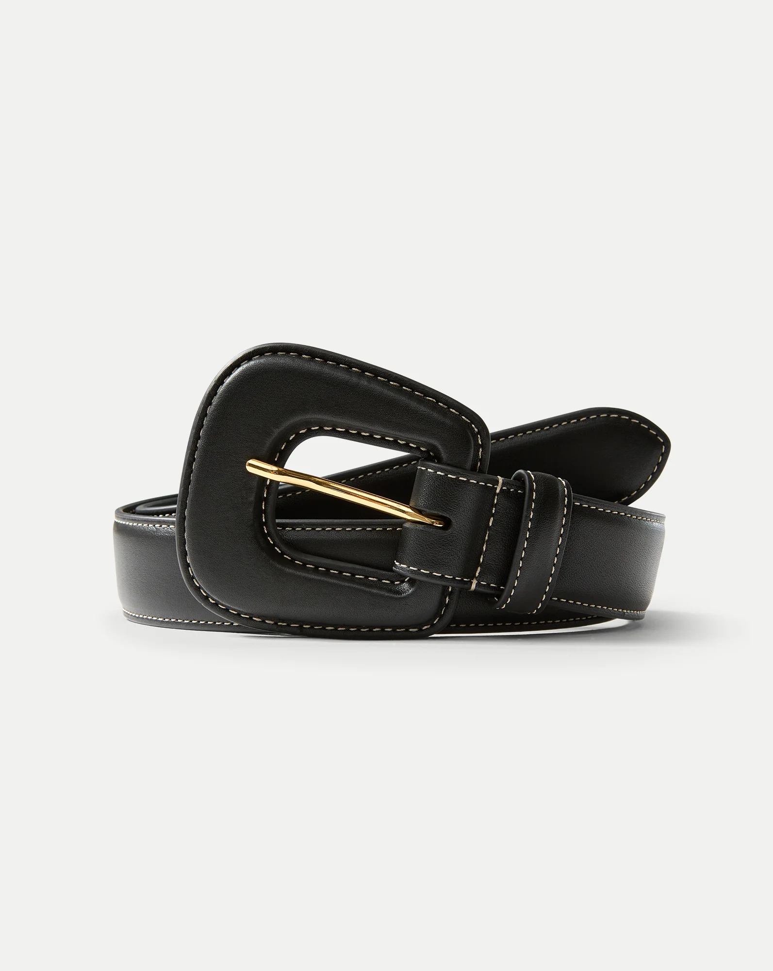 Elsy Leather-Buckle Belt - Image 3