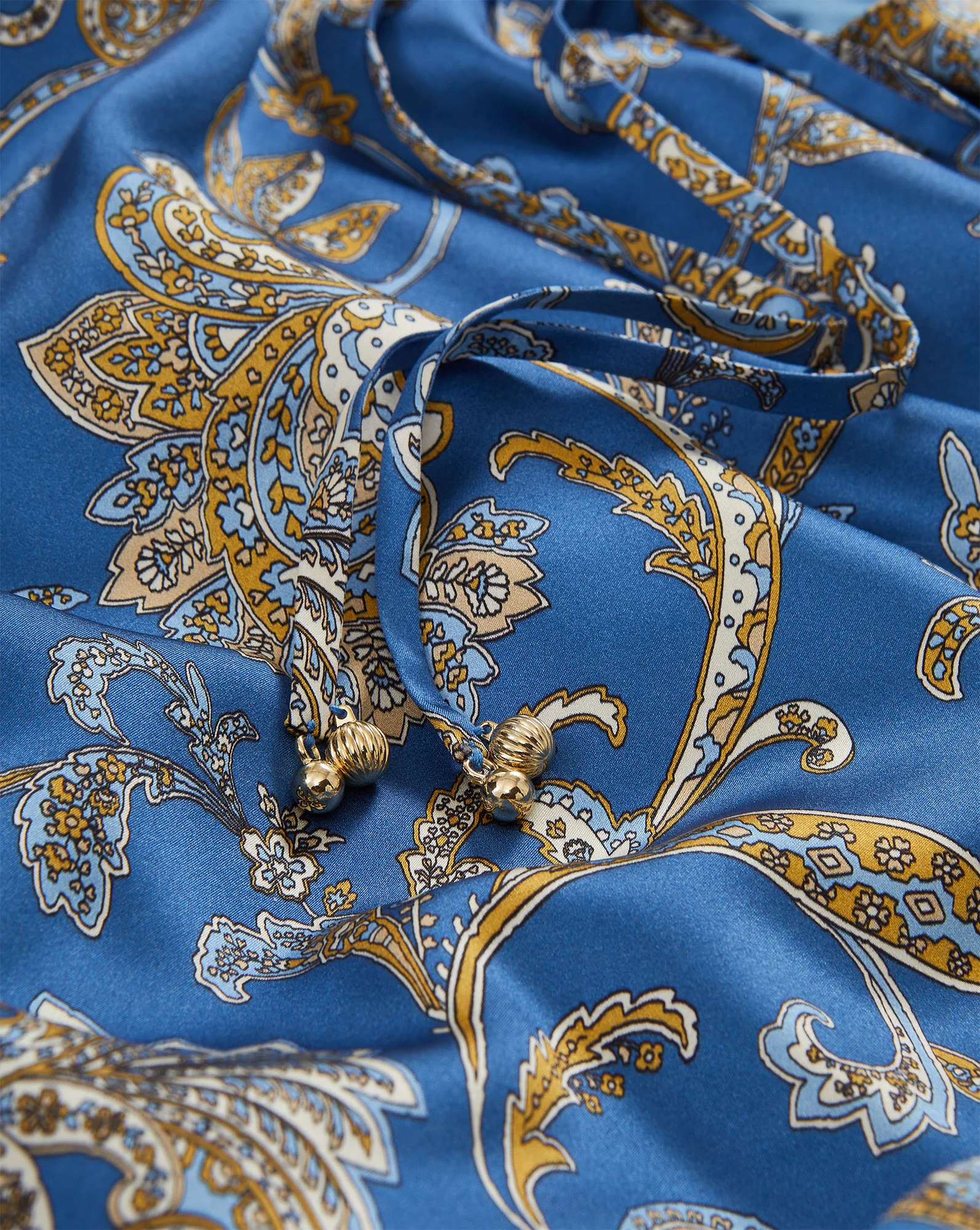Ember Silk-Blend Maxi Dress - Image 3