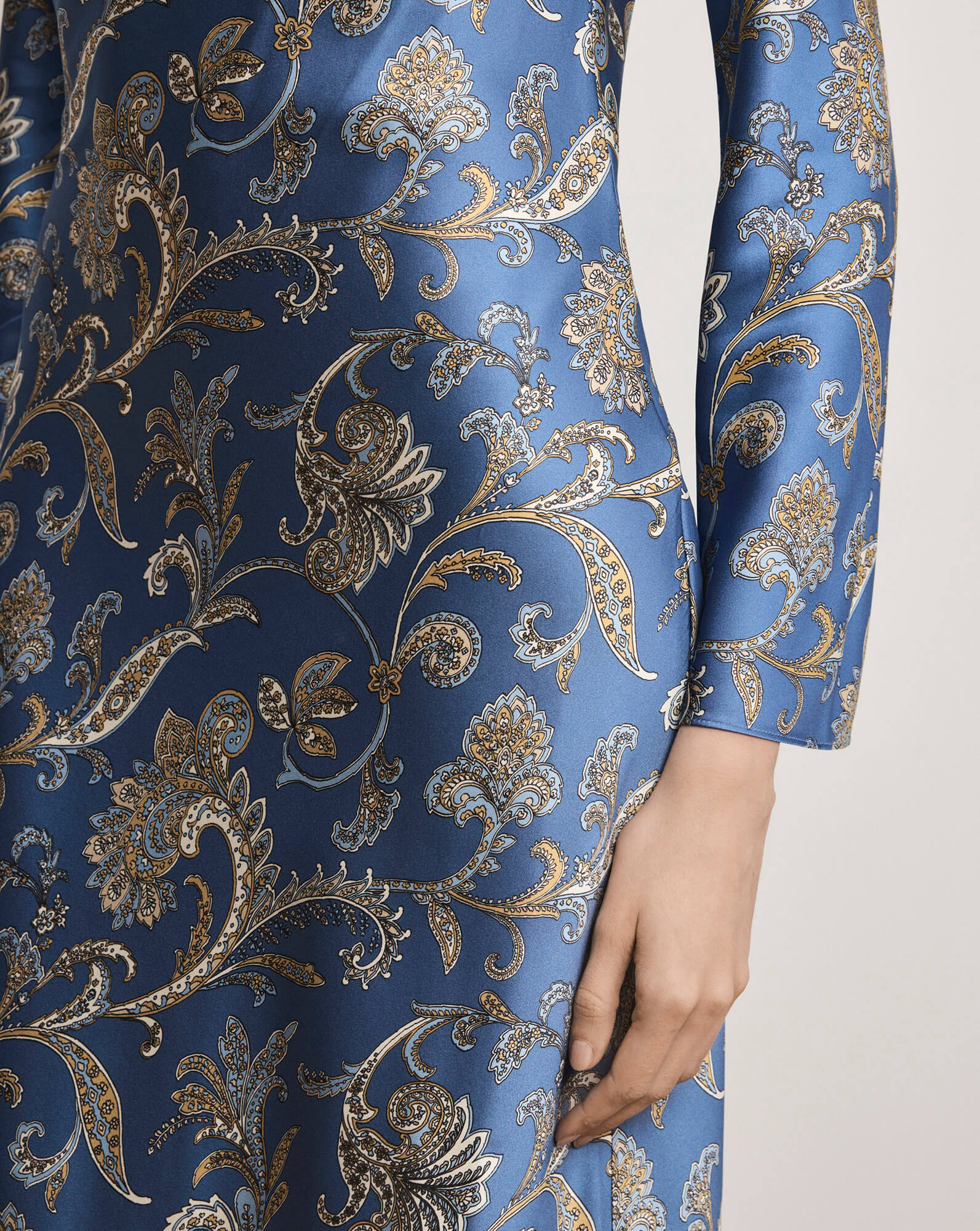 Ember Silk-Blend Maxi Dress - Image 5