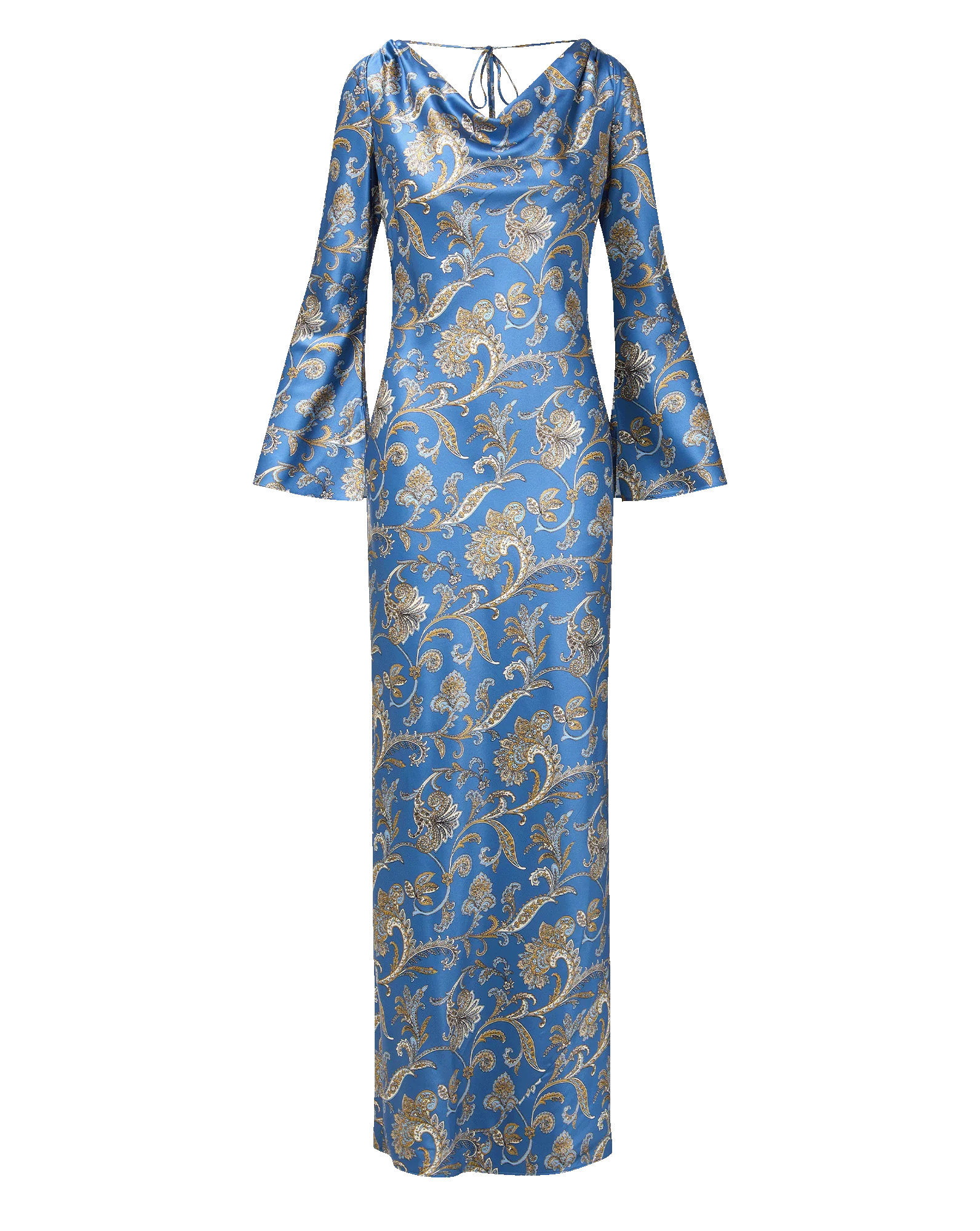 Ember Silk-Blend Maxi Dress - Image 7