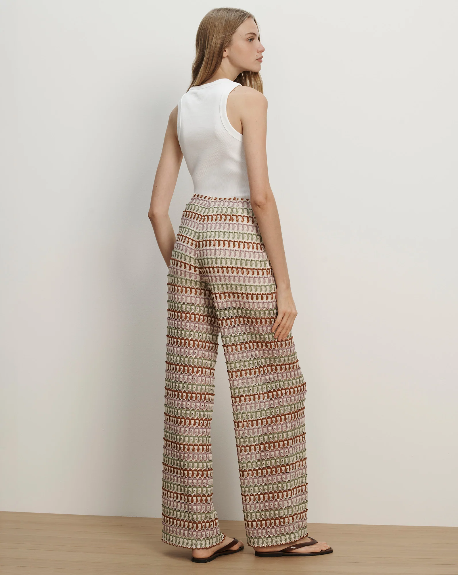 Fatima Crochet Wide-Leg Pant - Image 5