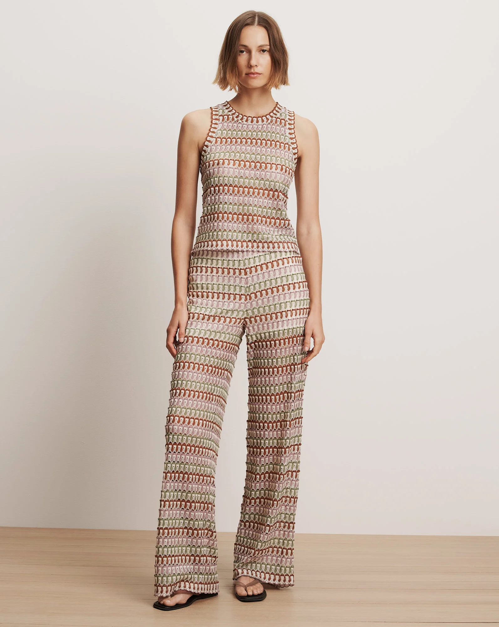 Fatima Crochet Wide-Leg Pant - Image 6