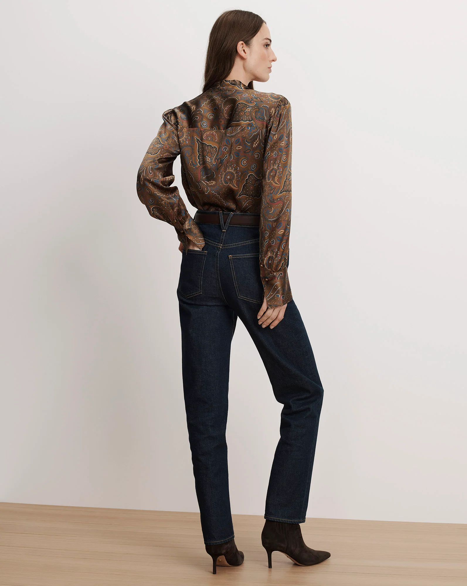 Francine Tie-Neck Blouse - Image 4