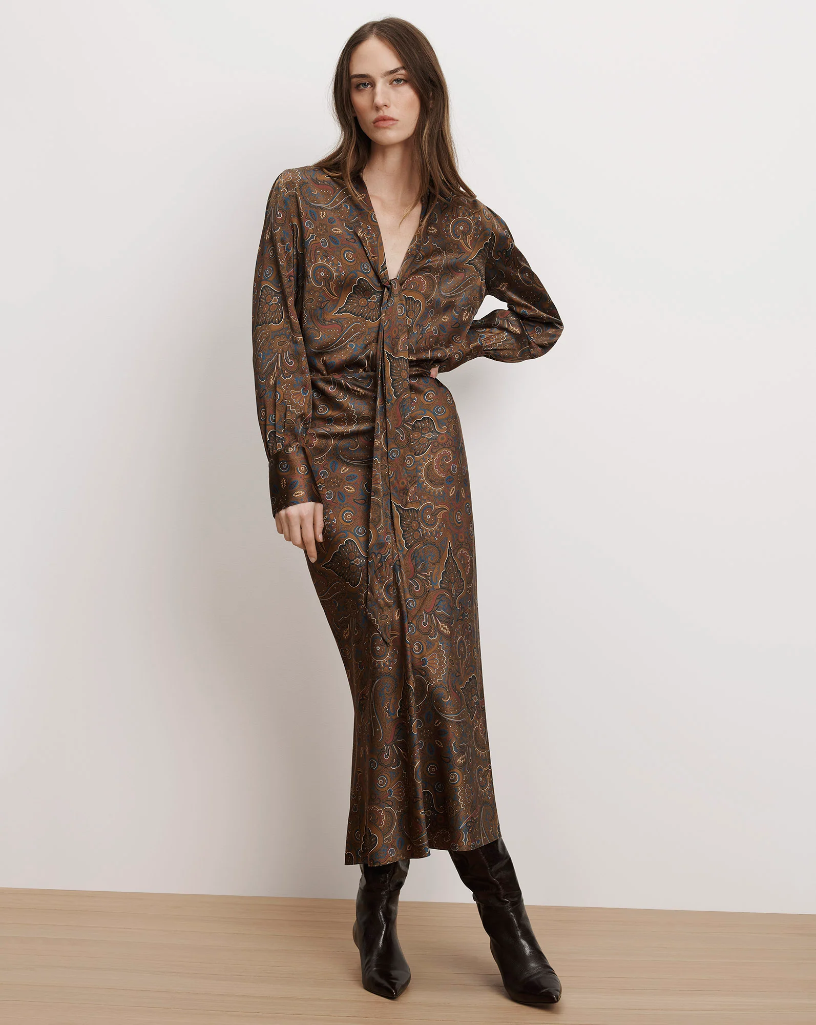 Francine Tie-Neck Blouse - Image 6