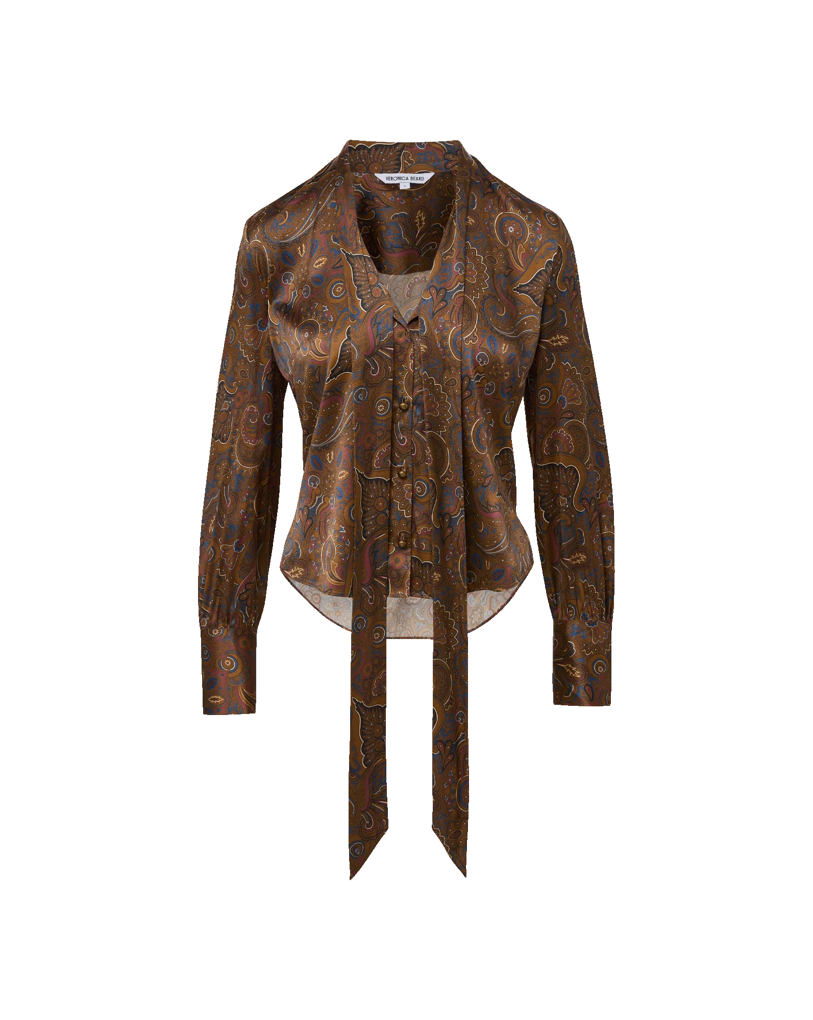 Francine Tie-Neck Blouse - Image 7