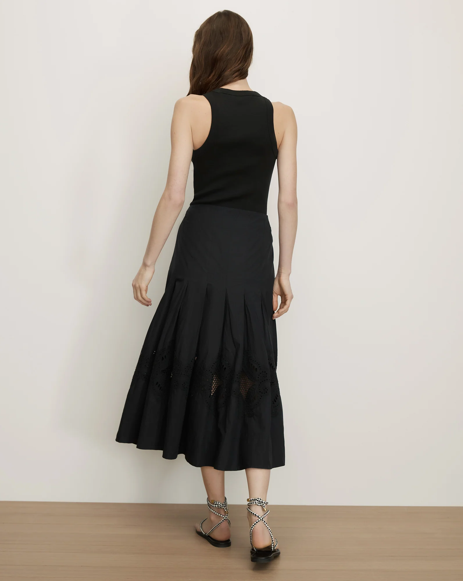 Fynnley Embroidered Midi Skirt - Image 5