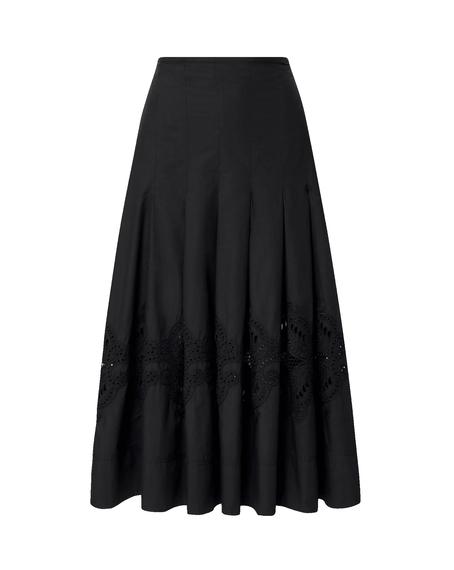 Fynnley Embroidered Midi Skirt - Image 7