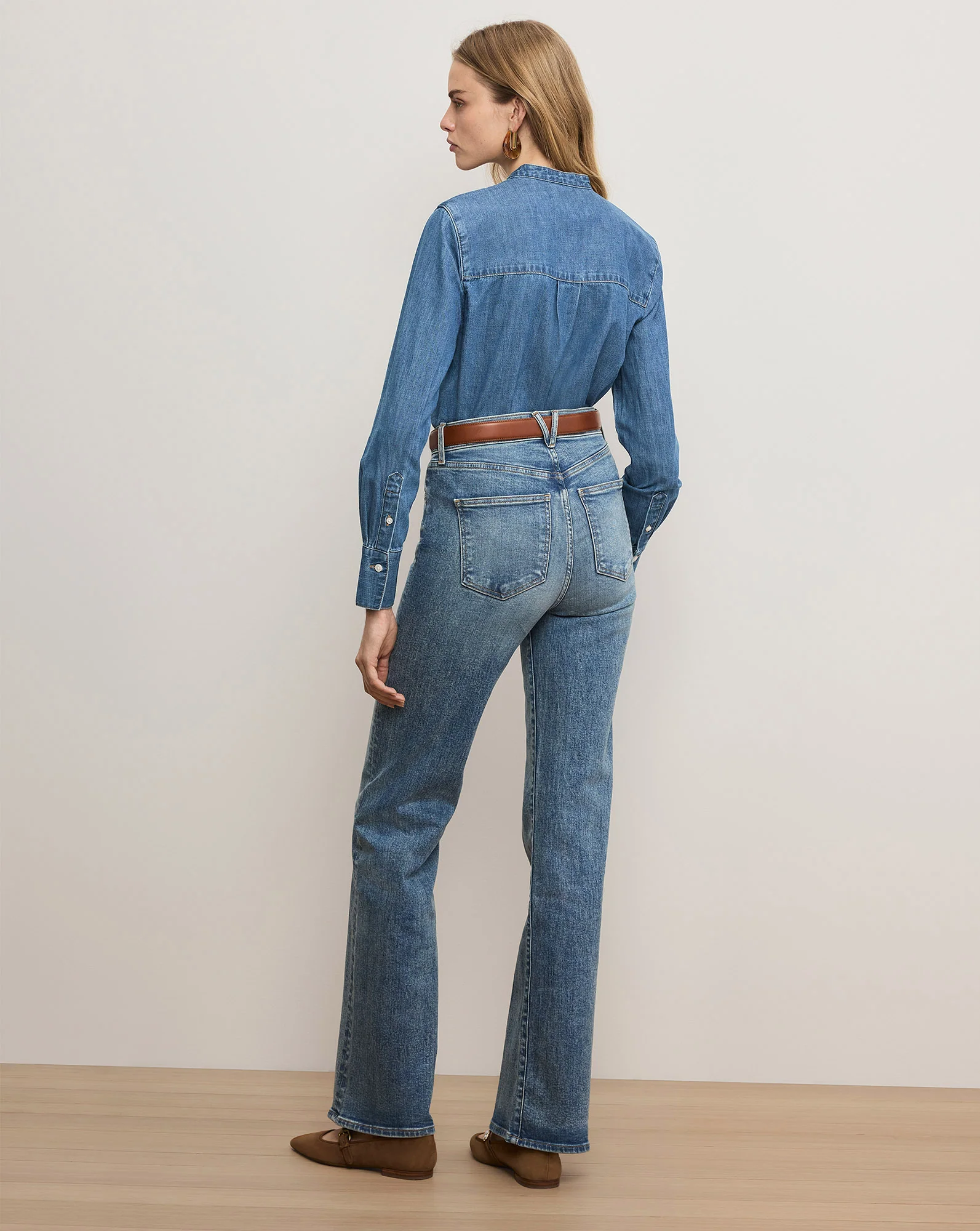 Gabby Denim Button-Down Shirt - Image 4