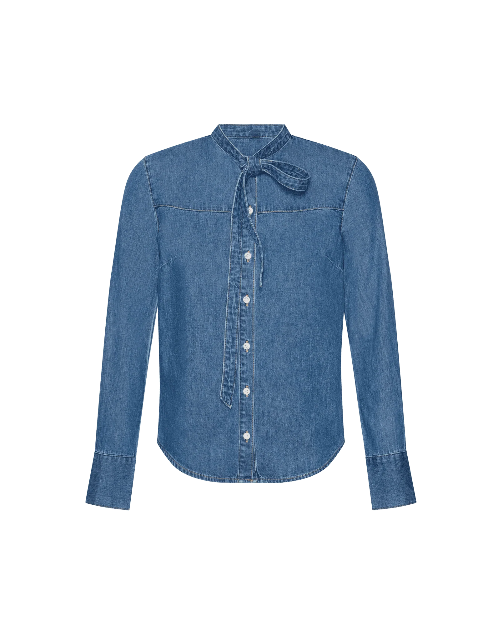 Gabby Denim Button-Down Shirt - Image 5