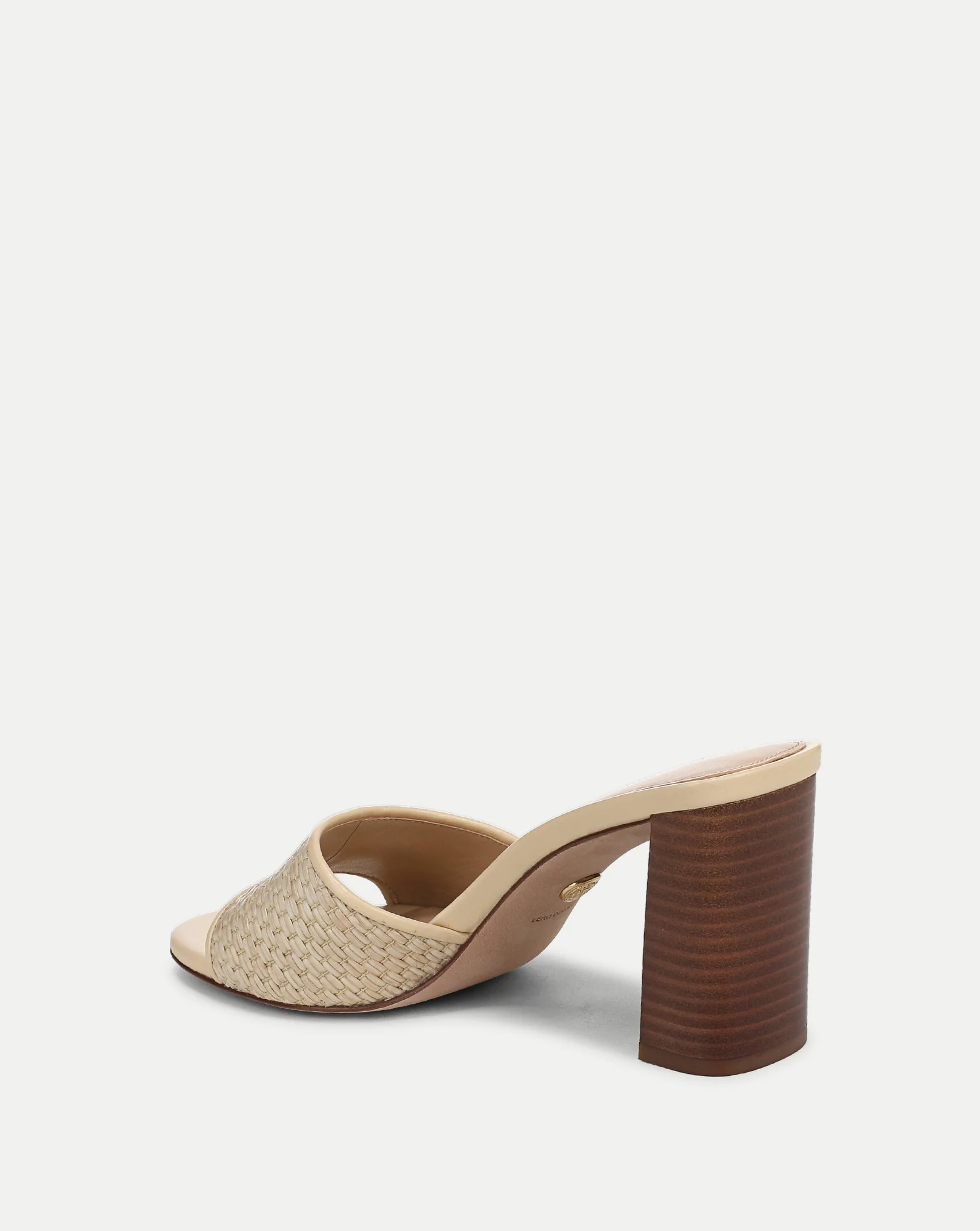 Galessa Raffia Mid-Heel Sandal - Image 4