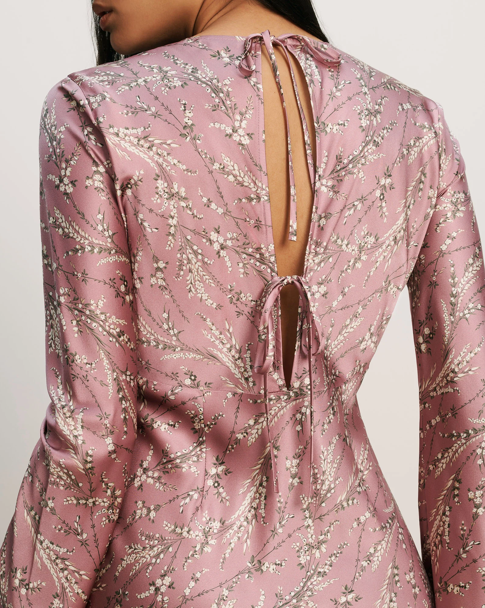 Gemma Silk-Blend Midi Dress - Image 5