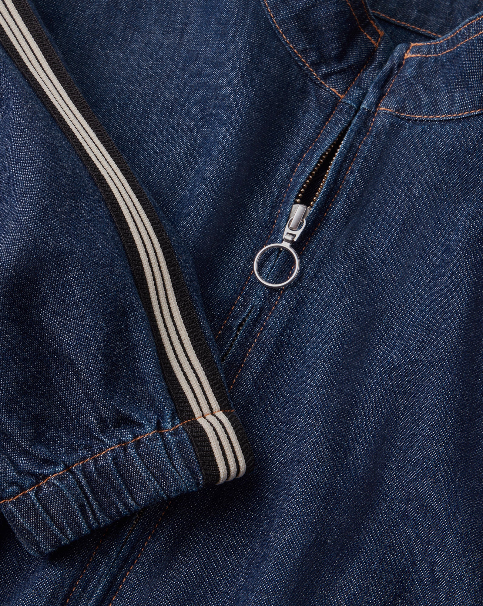 Gigi Denim Track Jacket - Image 3