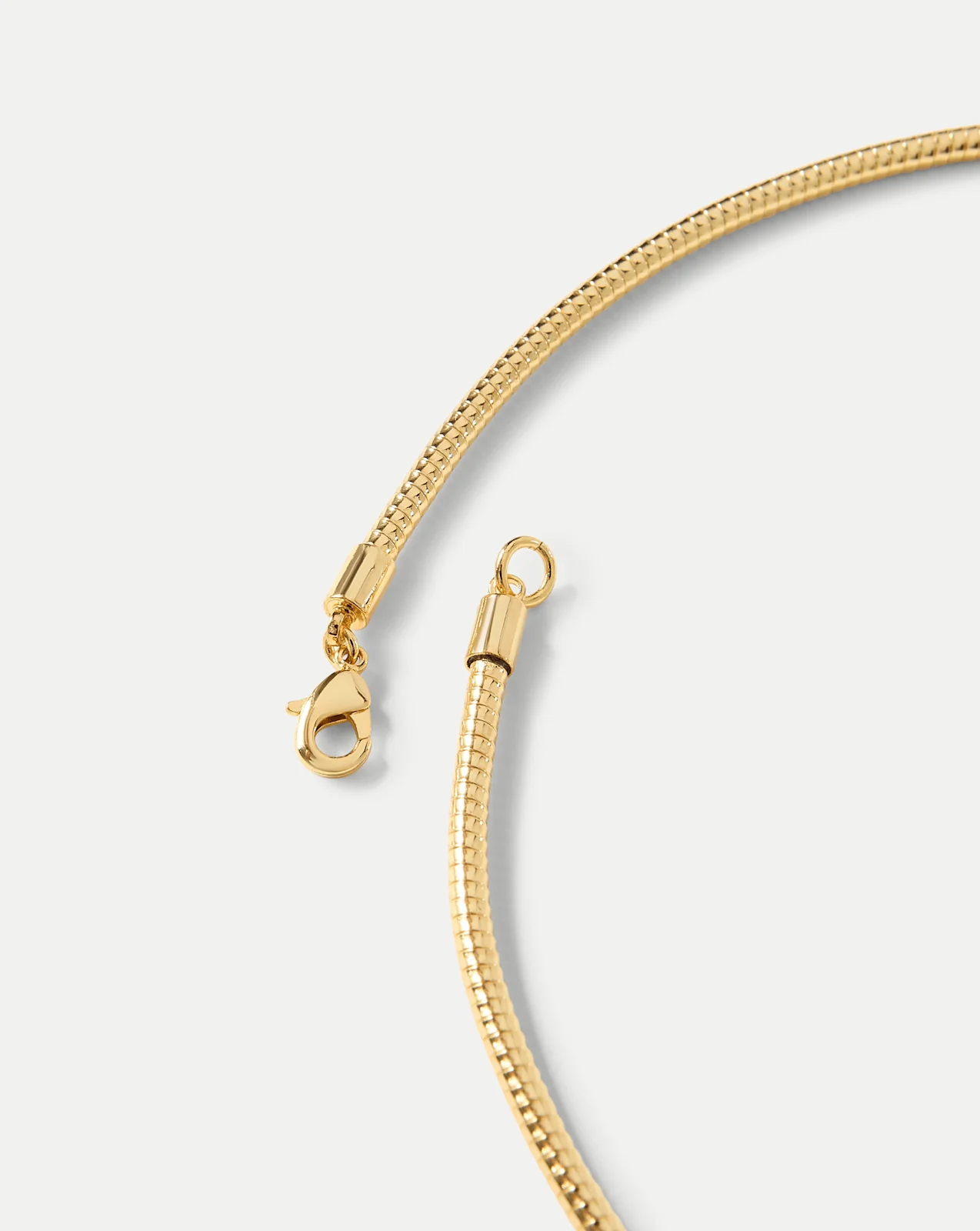 Gold Snake Chain Pendant Necklace - Image 5