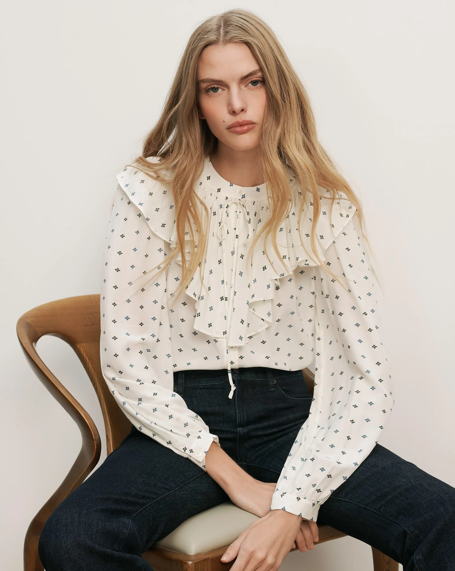 Gomez Ruffled Blouse