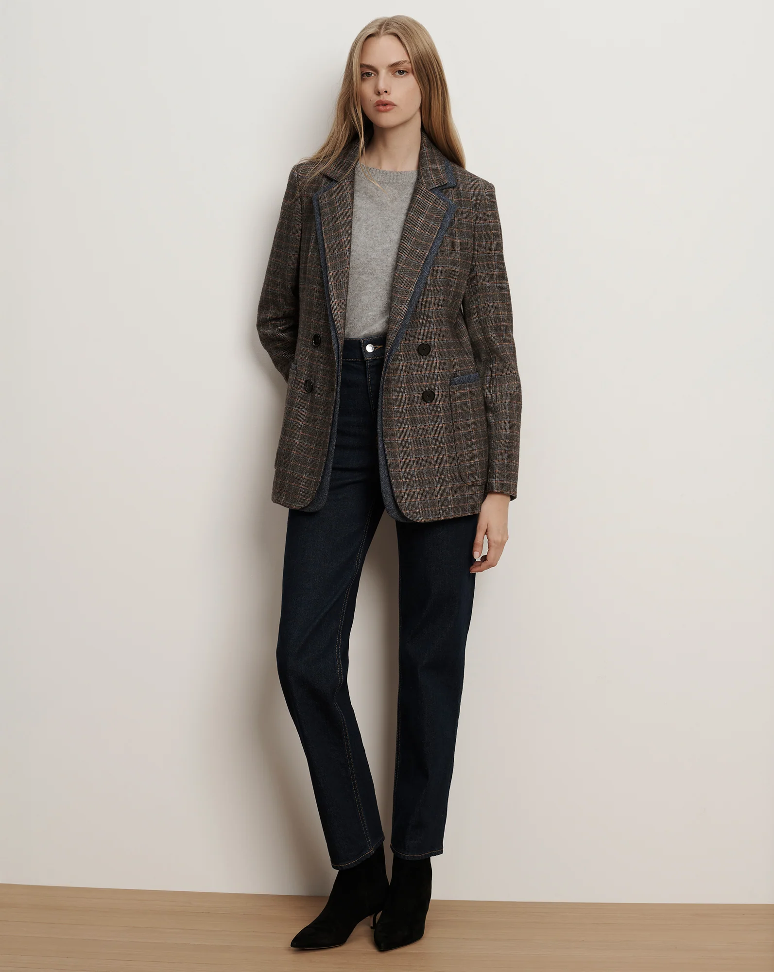 Hedi Plaid Dickey Jacket - Image 2