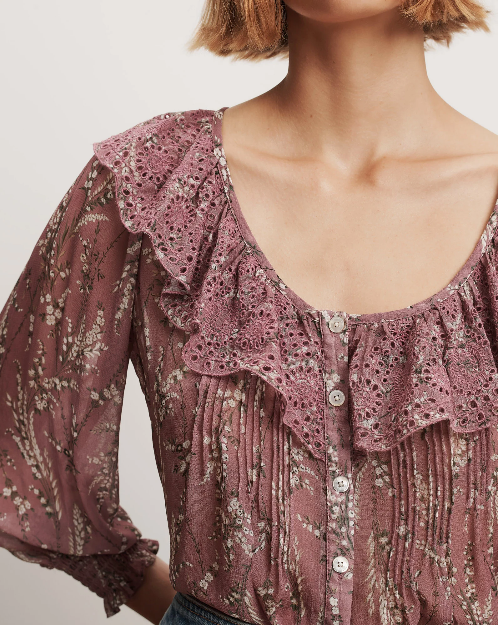 Hewitts Floral Blouse - Image 4