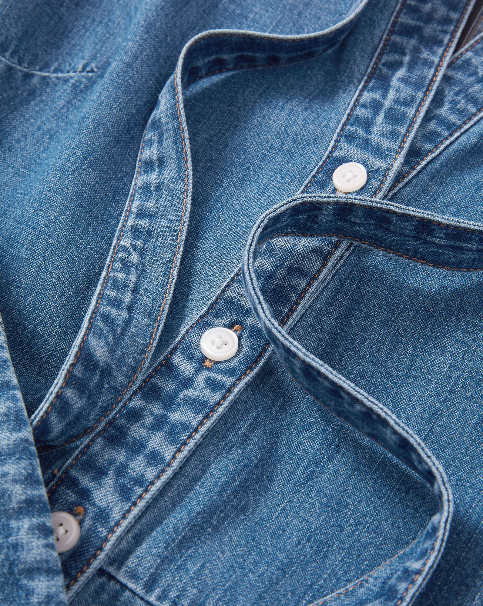 Honora Denim Midi Shirtdress - Image 3