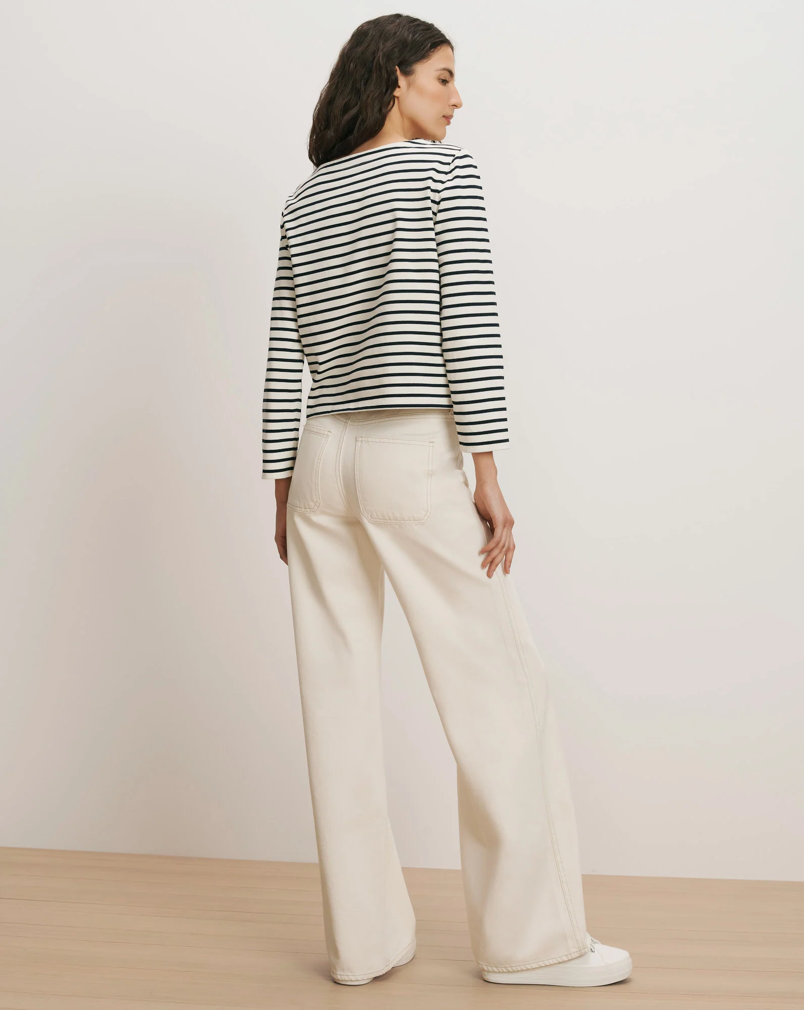 Hovey Embroidered Stripe Top - Image 4