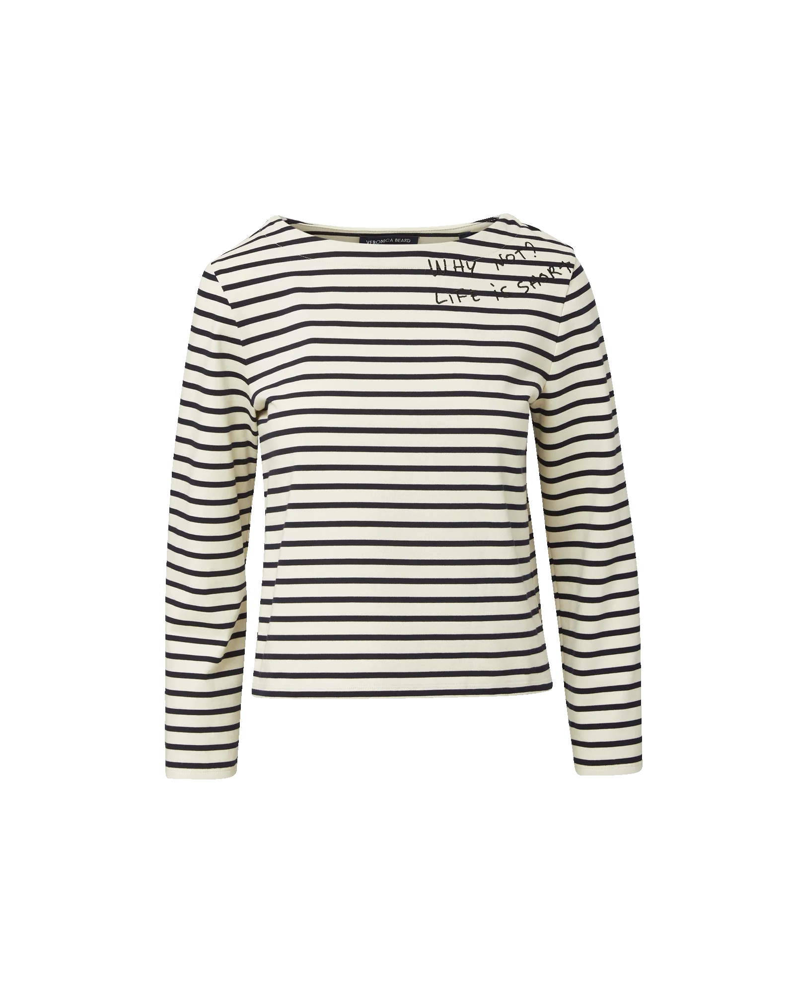 Hovey Embroidered Stripe Top - Image 7