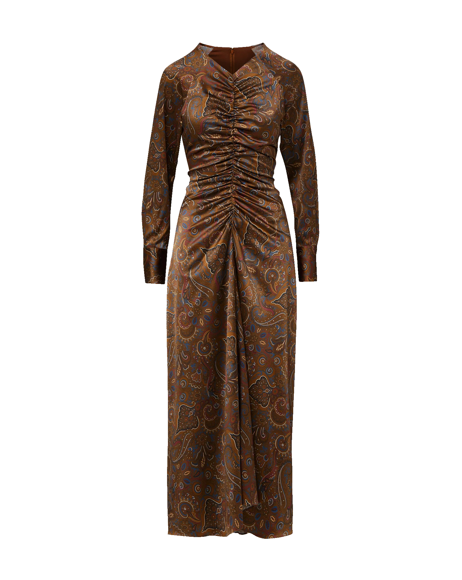 Irma Stretch-Silk Midi Dress - Image 5