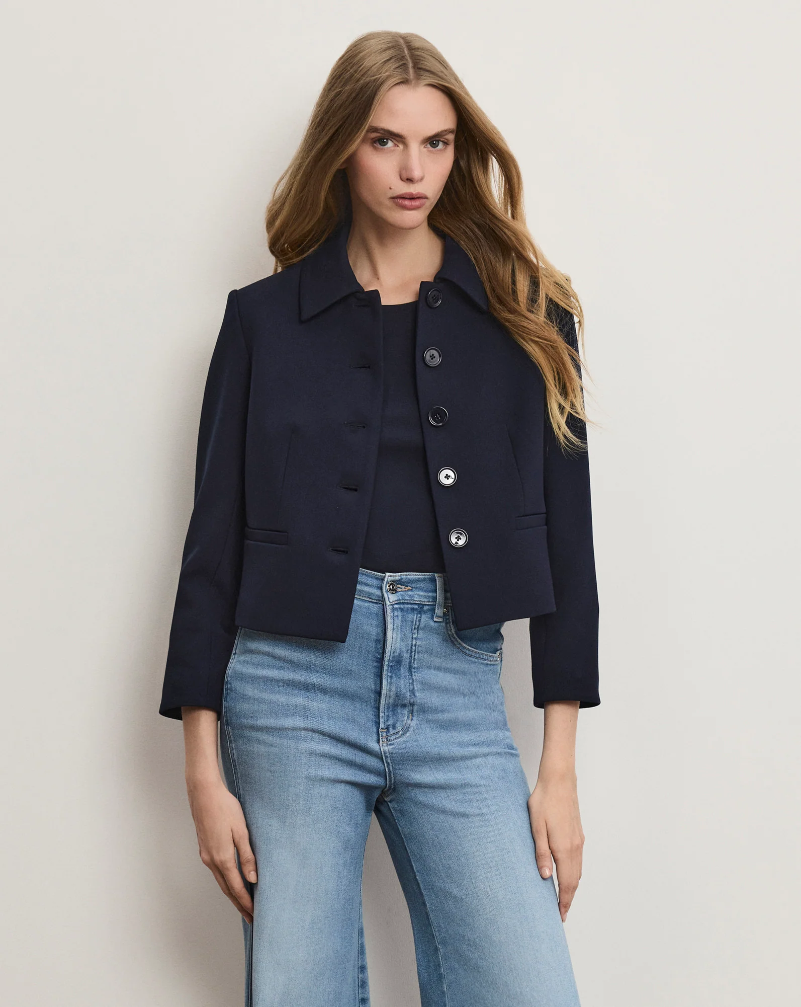 Ismena Removable Scarf Jacket - Image 6