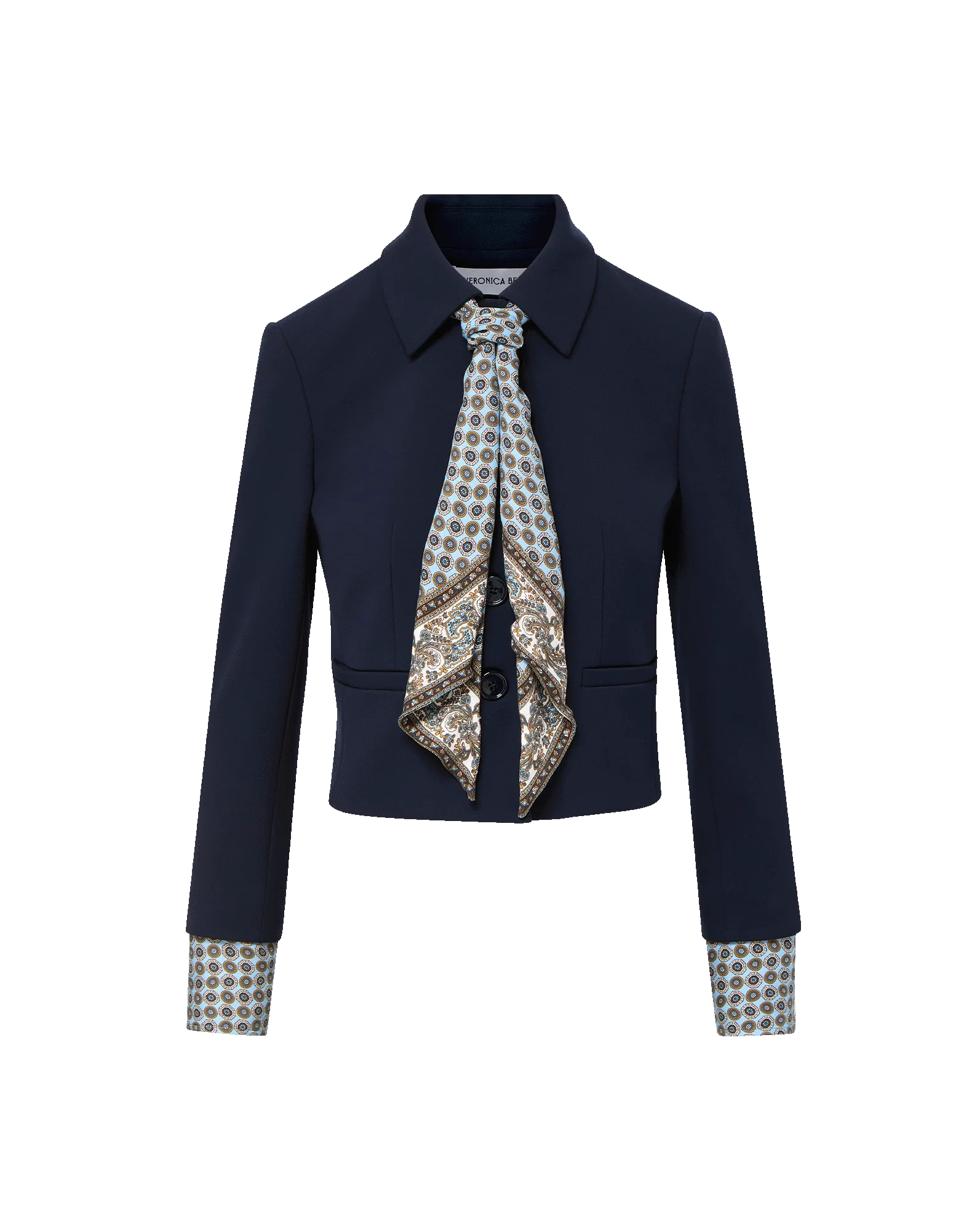 Ismena Removable Scarf Jacket - Image 8