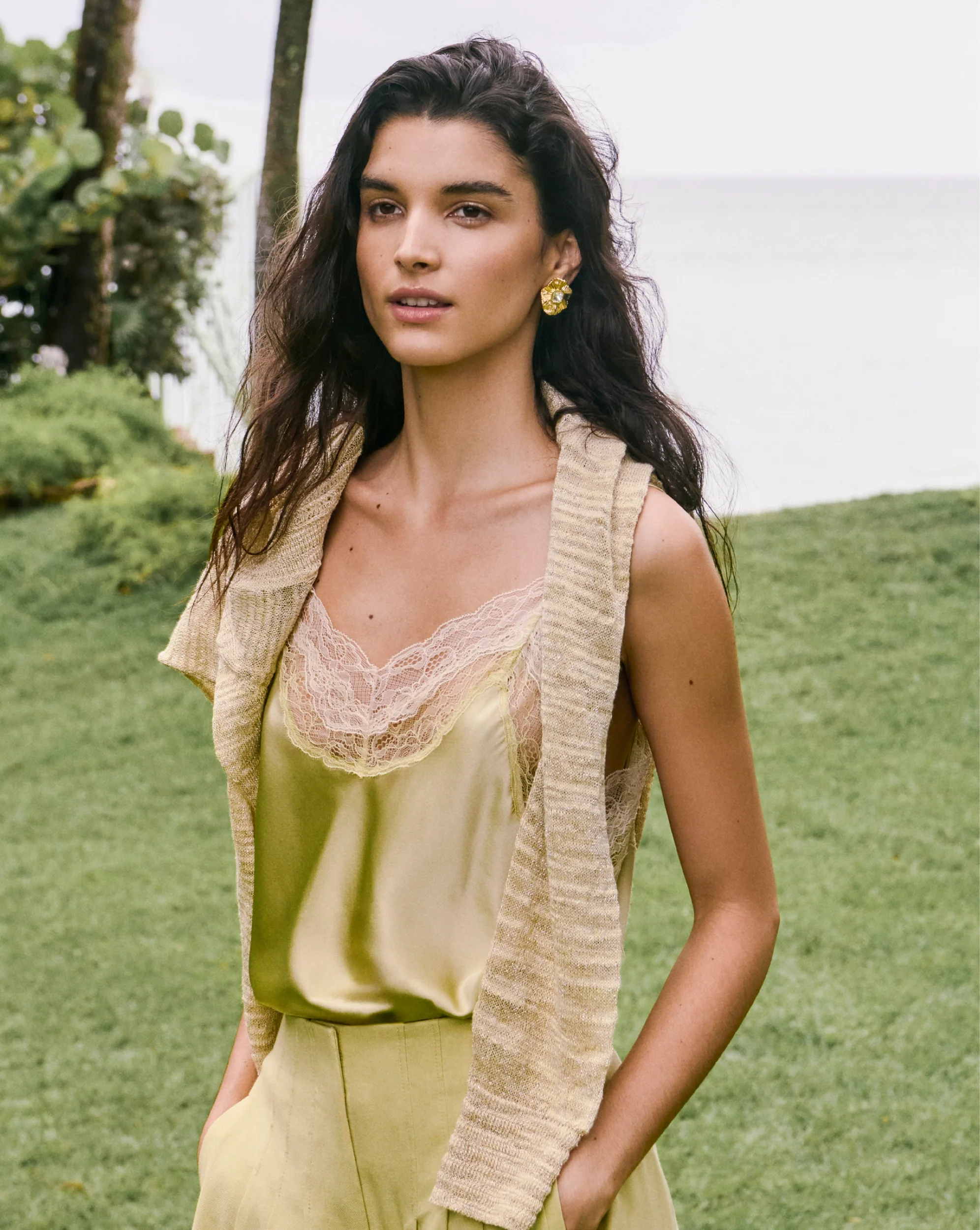 Johanan Stretch-Silk Camisole - Image 6