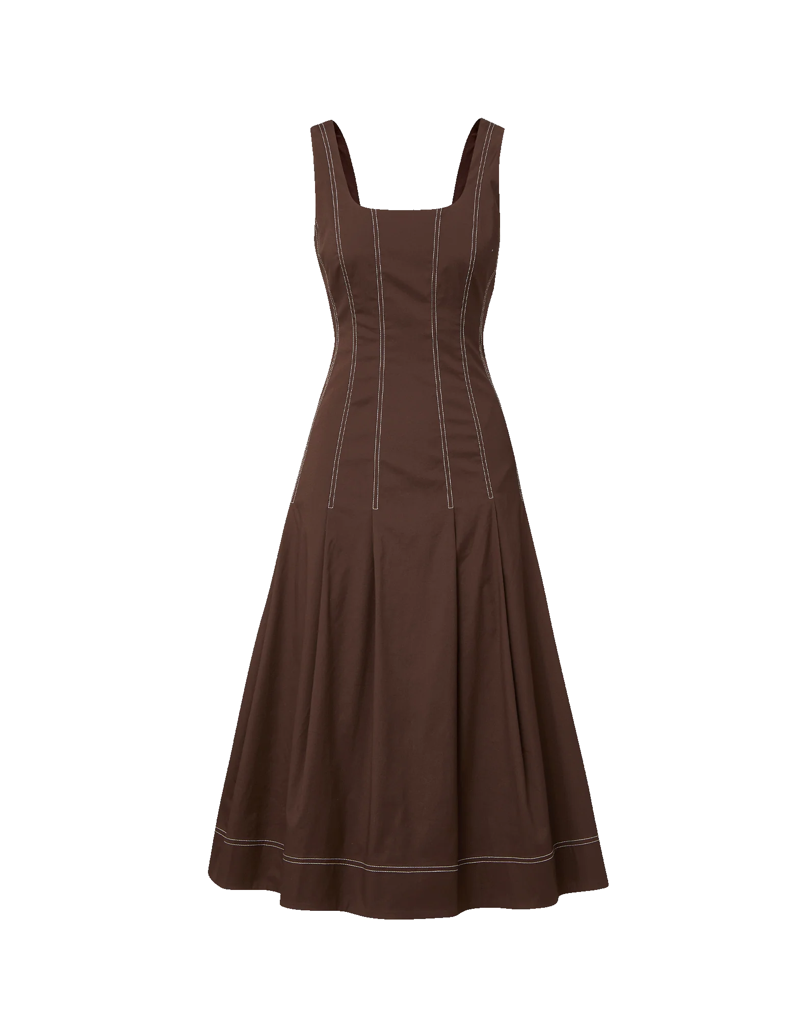 Jolie Cotton Poplin Midi Dress - Image 6