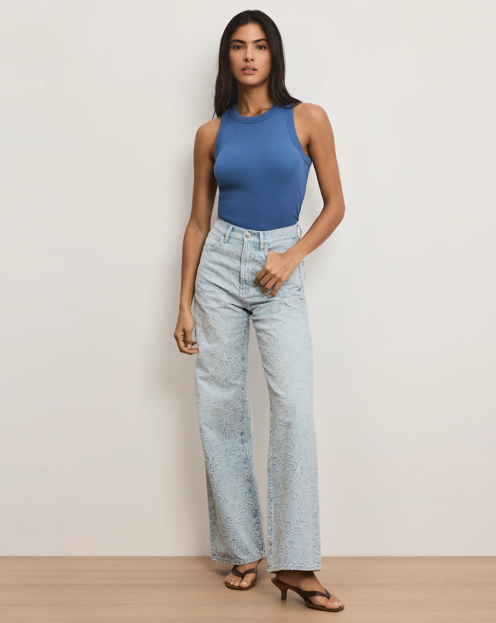 Jordyn Cropped Tank Top - Image 2