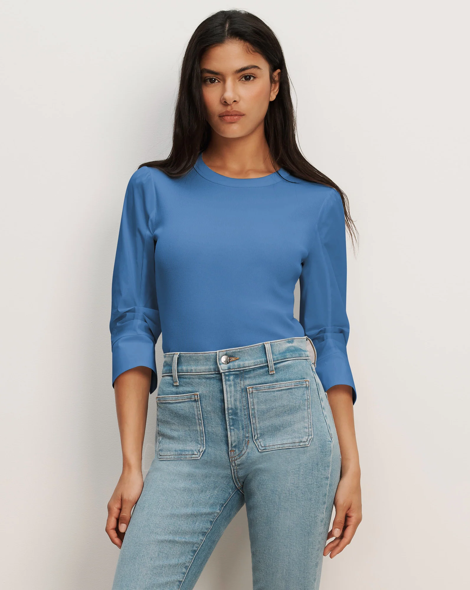 Junia Mixed-Media T-Shirt