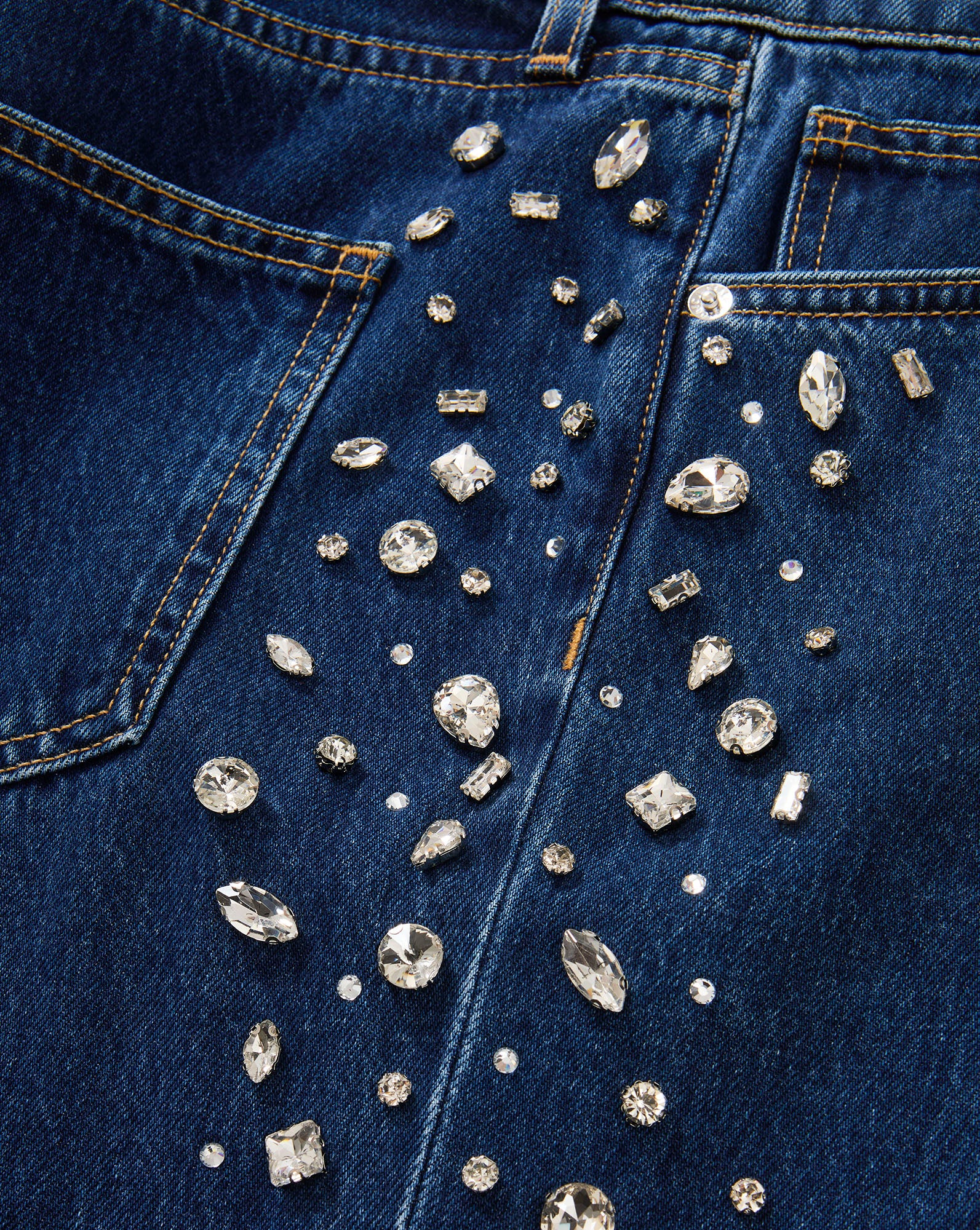 Kasey Embellished Wide-Leg Jean - Image 4