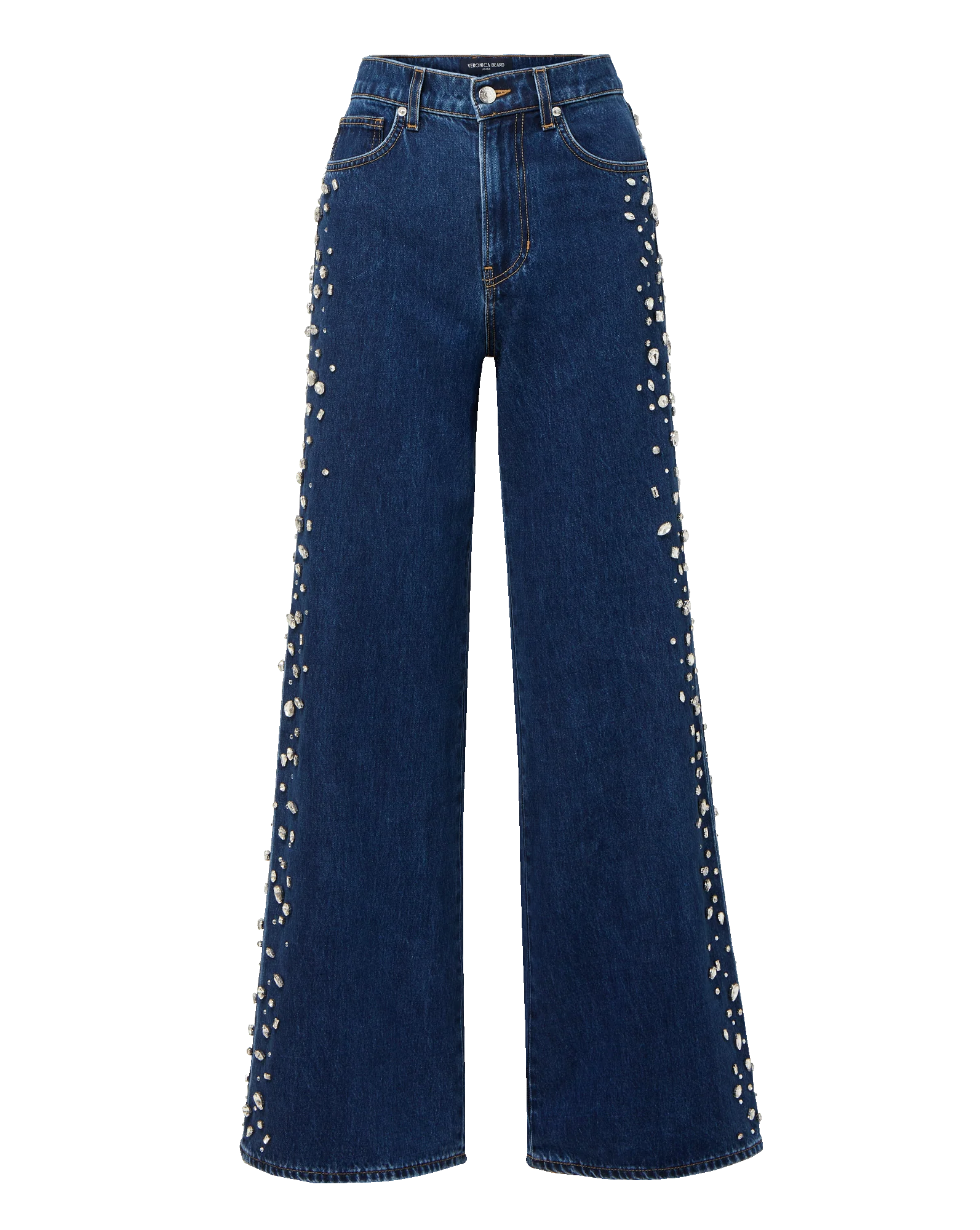 Kasey Embellished Wide-Leg Jean - Image 8