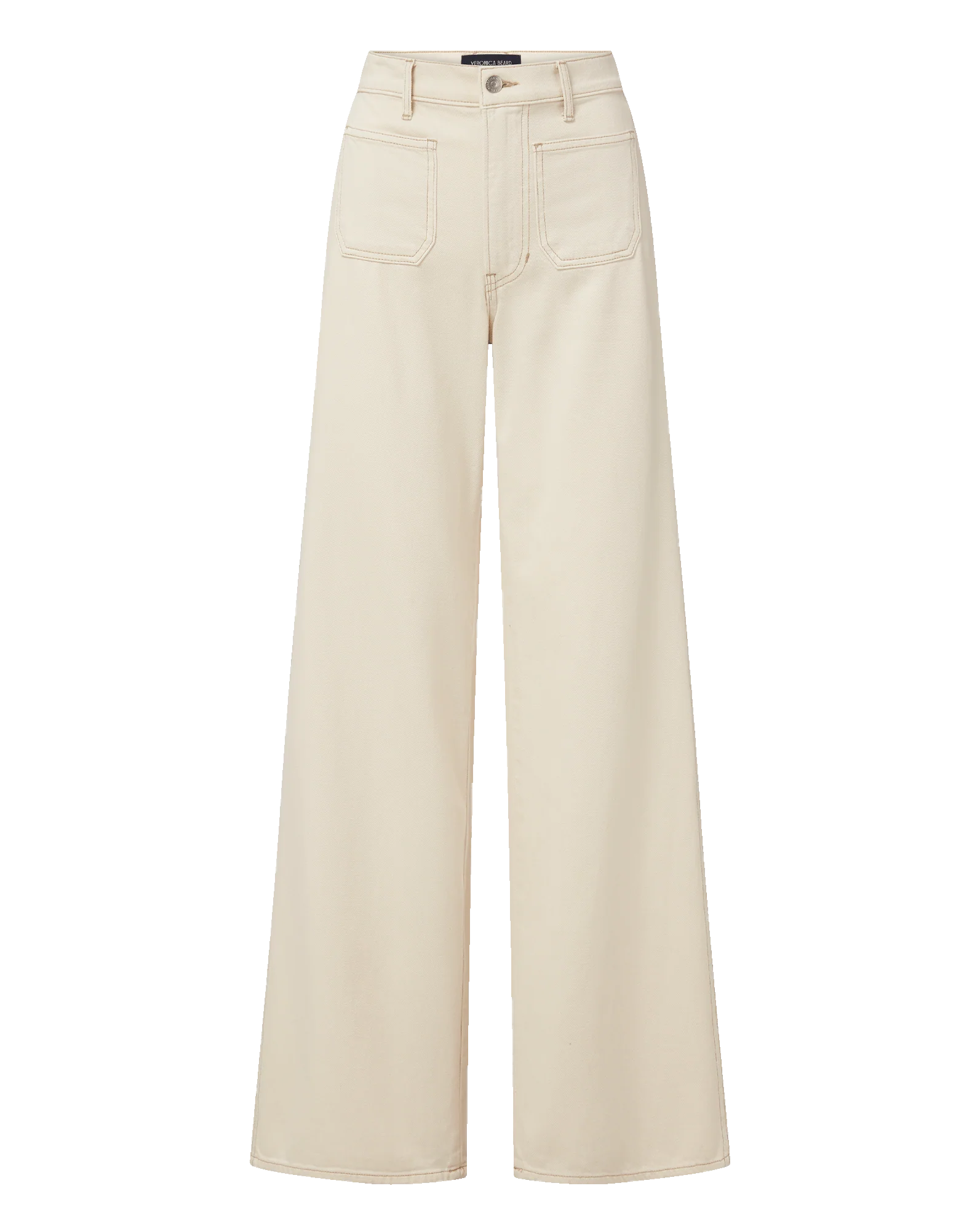 Kasey Patch-Pocket Wide-Leg Jean - Image 7
