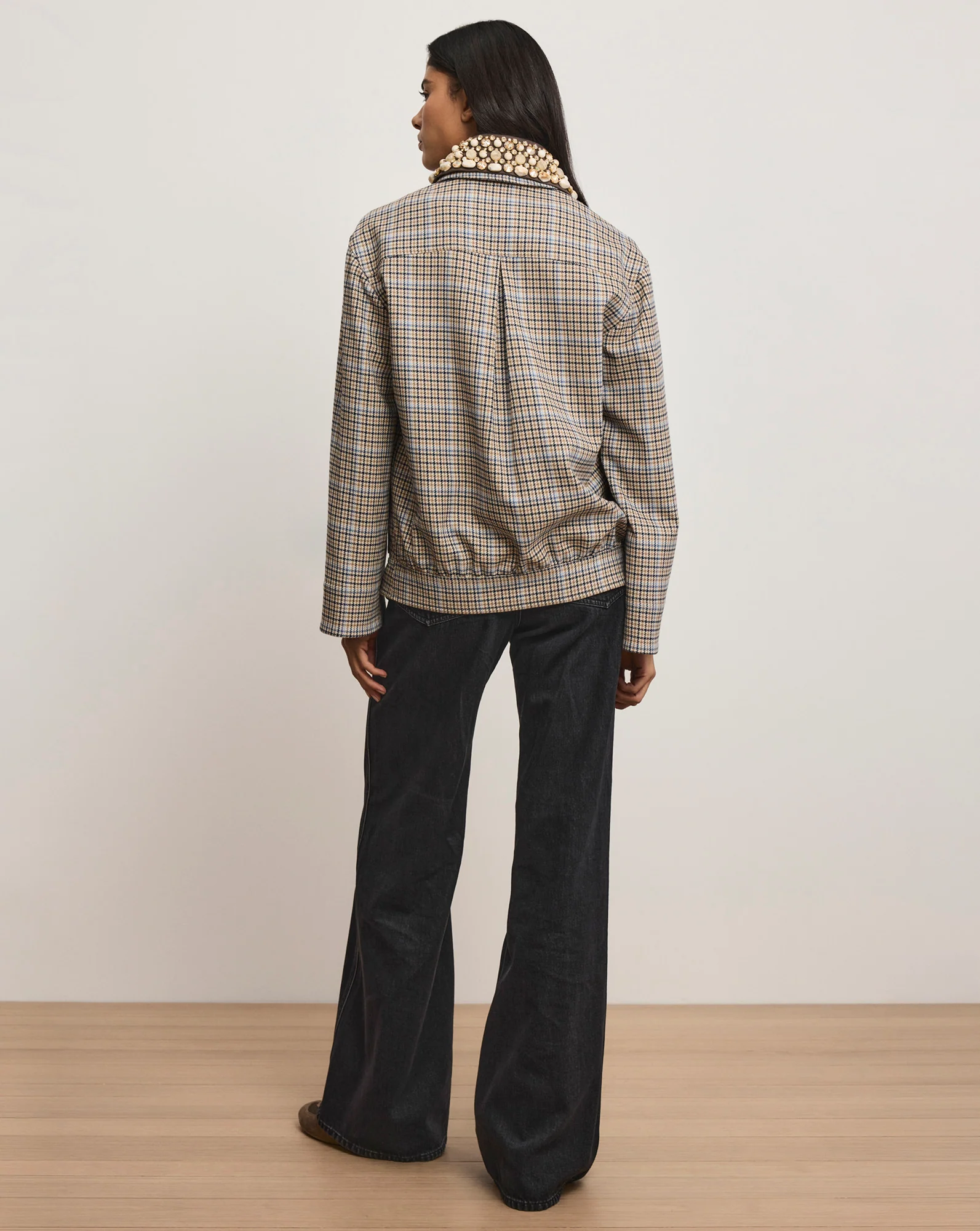 Kasper Plaid Chore Jacket - Image 4