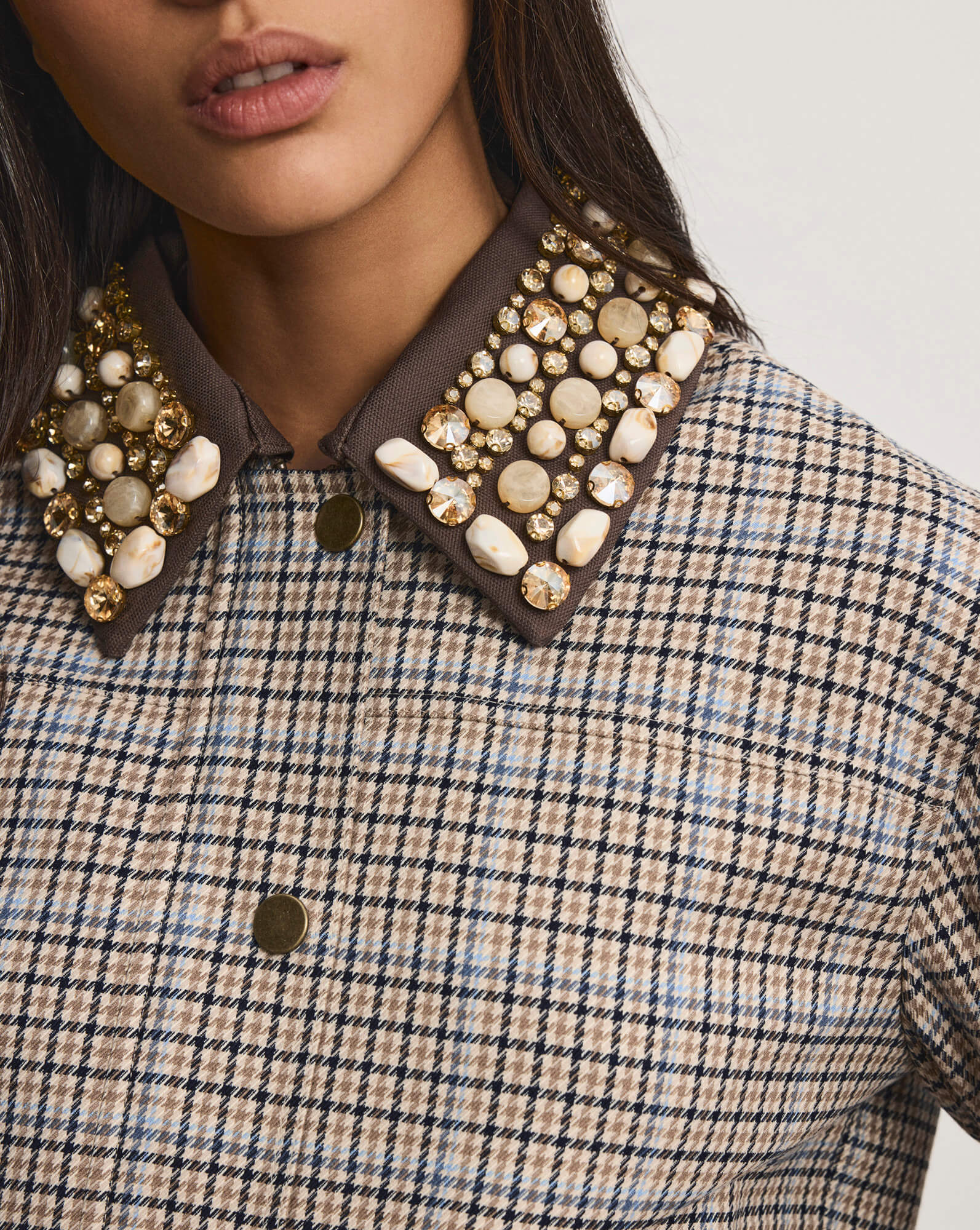 Kasper Plaid Chore Jacket - Image 6
