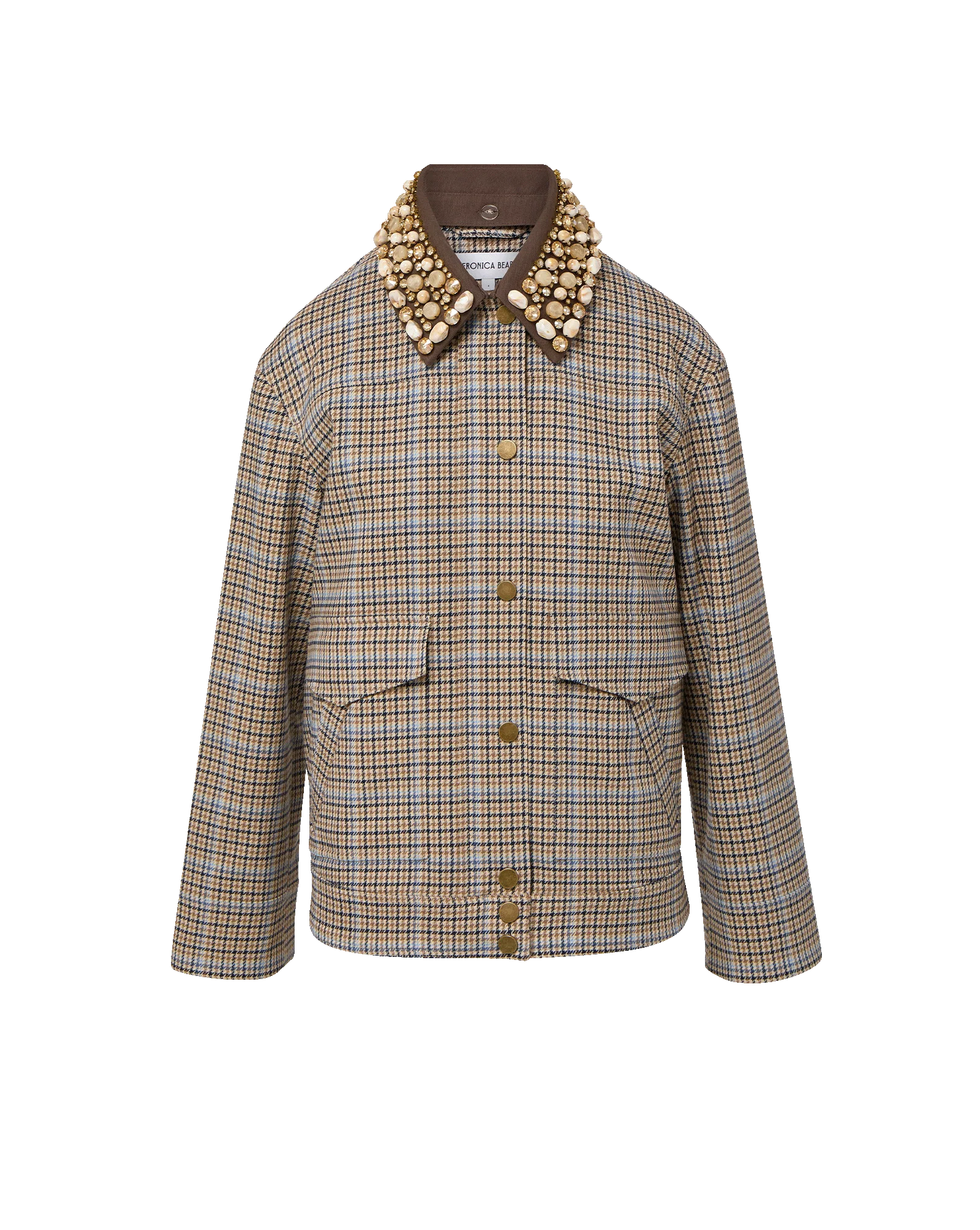 Kasper Plaid Chore Jacket - Image 7