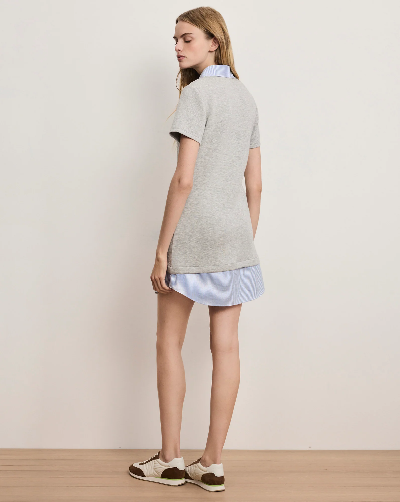 Kenwood Mixed-Media Mini Dress - Image 5