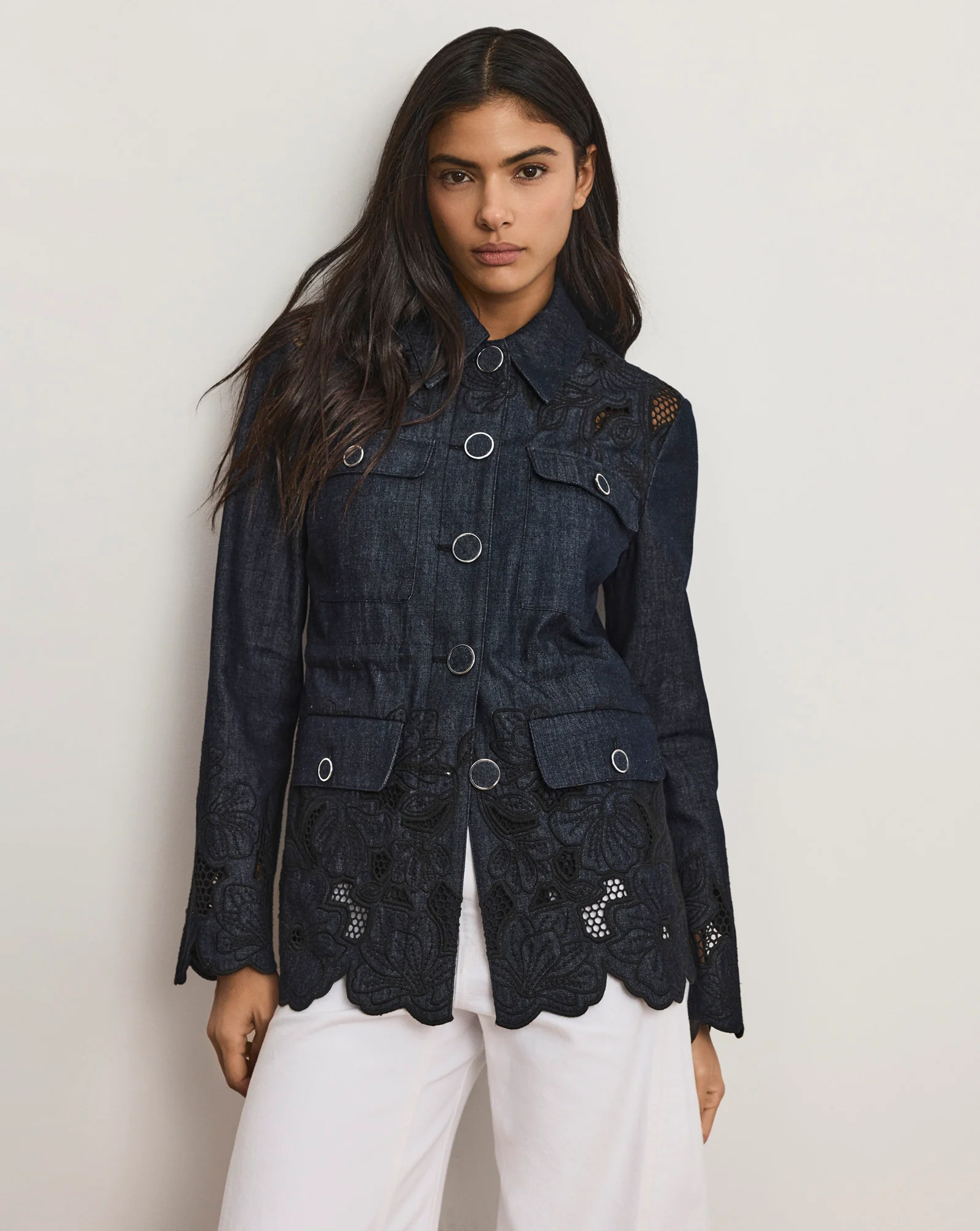 Kiki Eyelet Jacket
