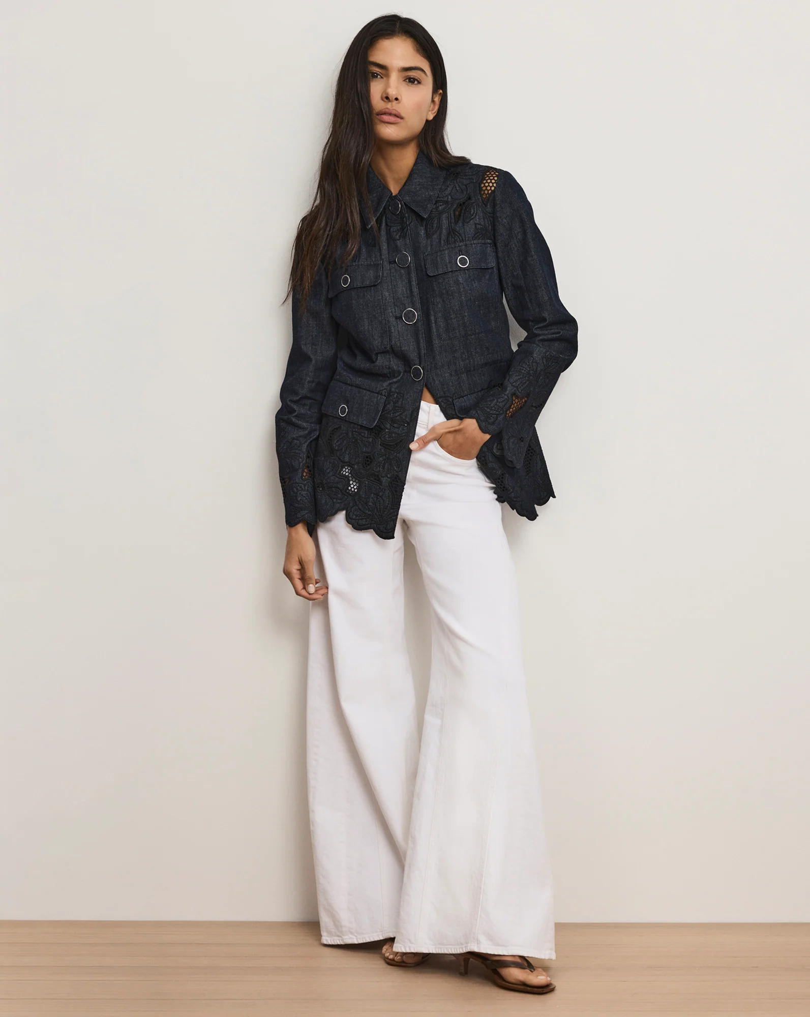 Kiki Eyelet Jacket - Image 2