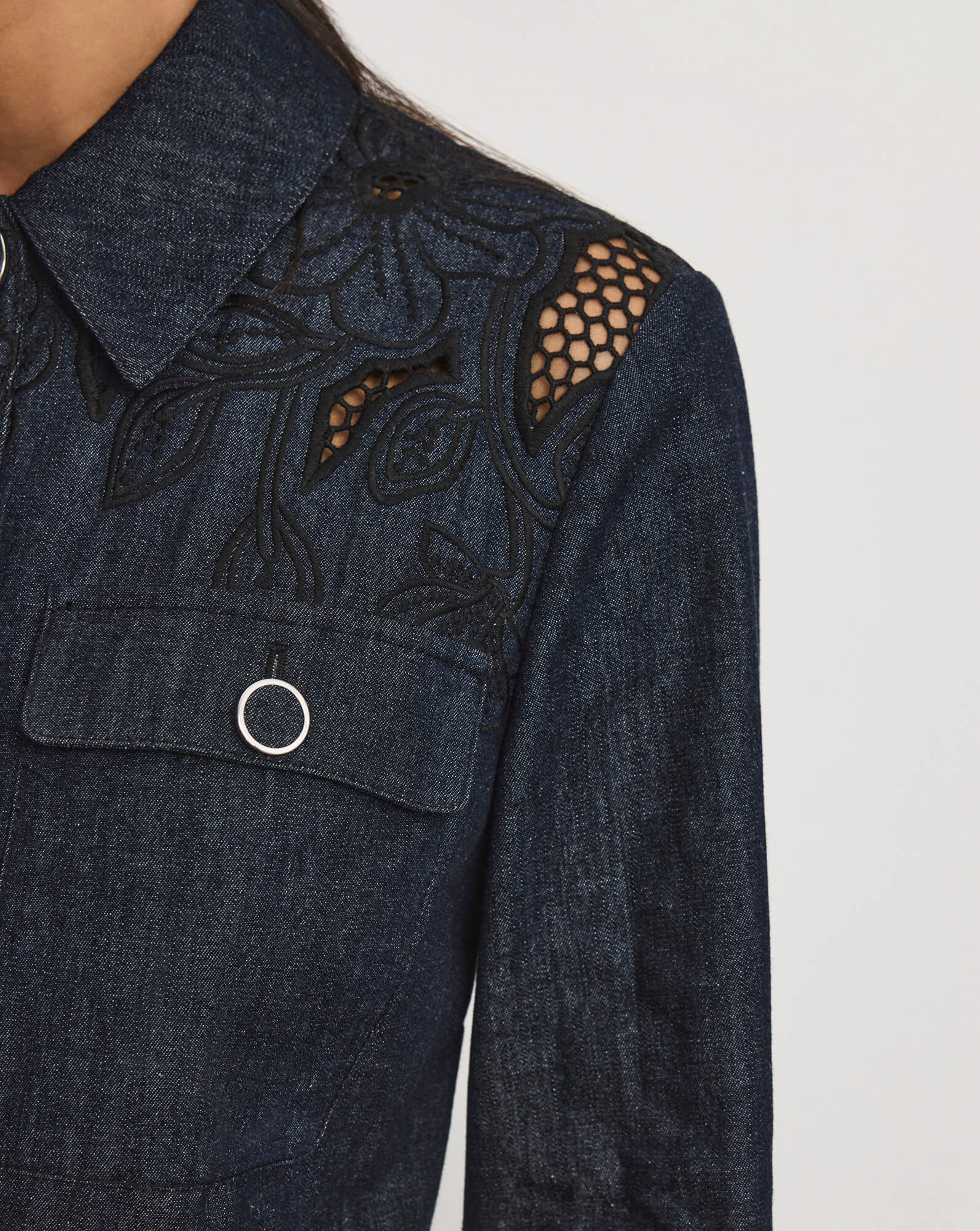 Kiki Eyelet Jacket - Image 6
